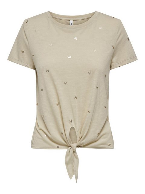 ONLY Kurzarmshirt ONLISABELLA LIFE S/S FOIL TOP BOX JRS günstig online kaufen