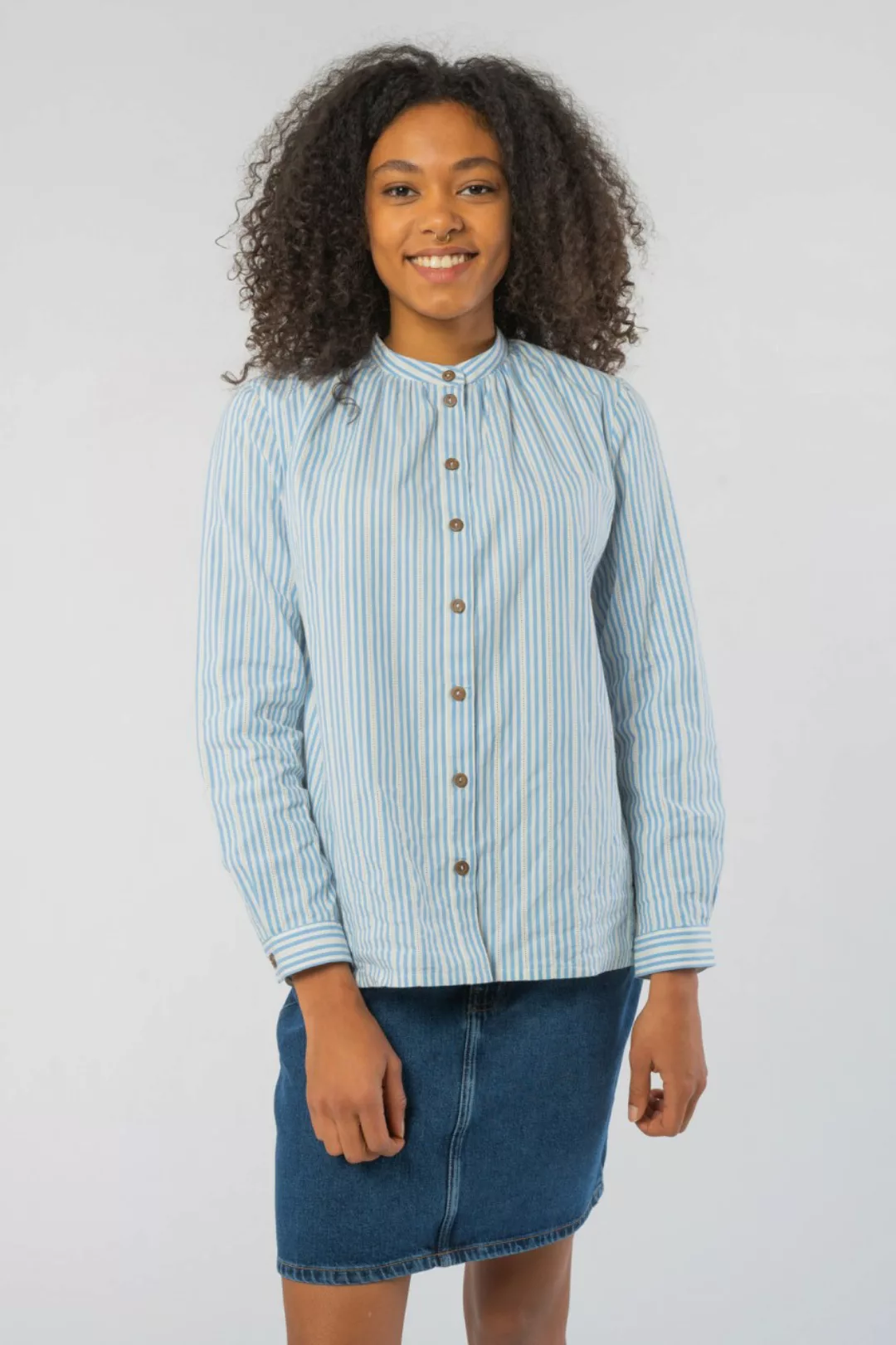Kiara Stripe Shirt aus Bio Baumwolle günstig online kaufen
