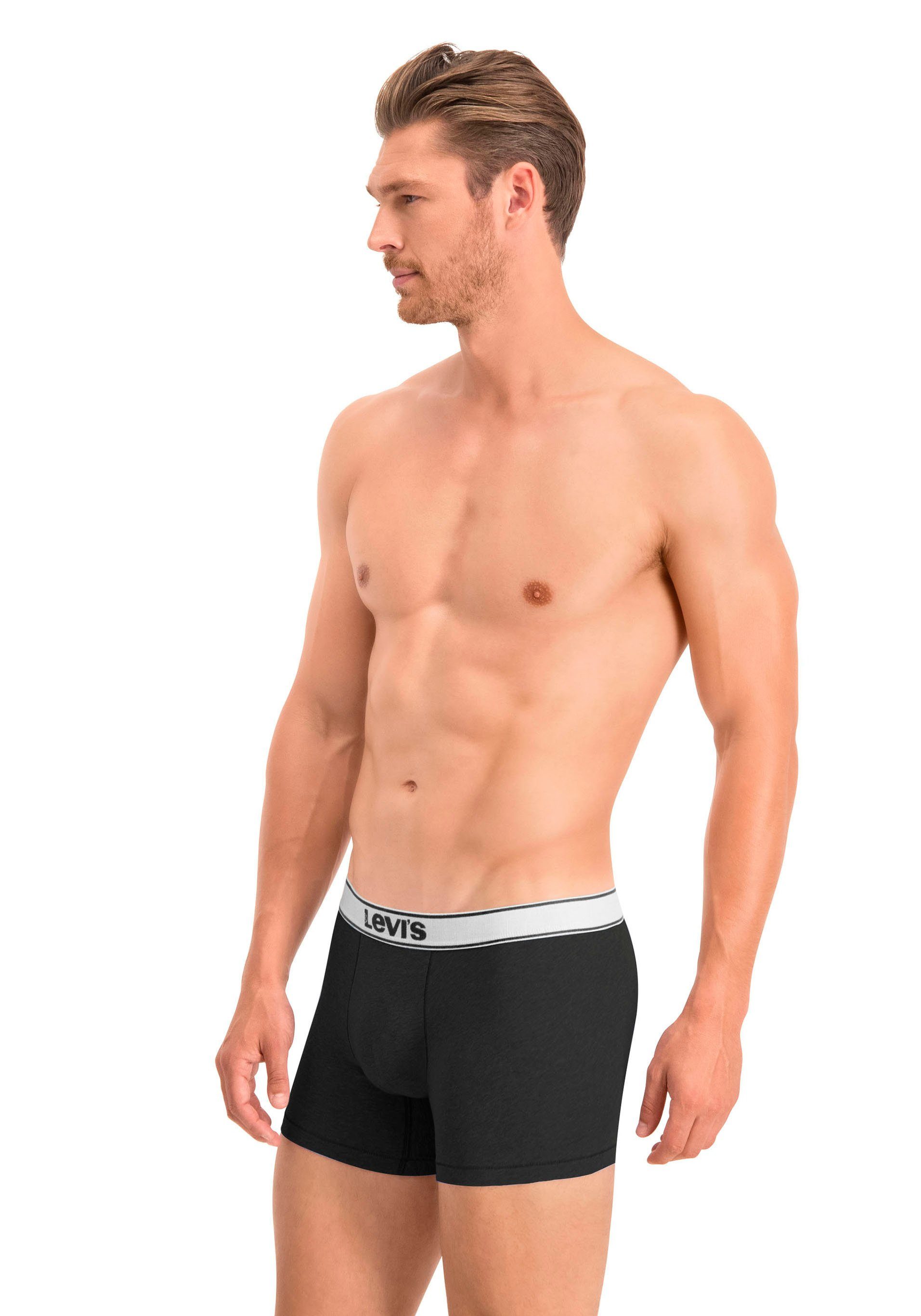 Levis Boxershorts "LEVIS MEN VNTG HTR BOXER BRIEF ORG CO 2P", (2er Pack), m günstig online kaufen