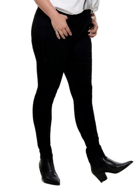 Carmakoma by Only Damen Jeans CARAUGUSTA HW SK - Skinny Fit - Schwarz - Bla günstig online kaufen