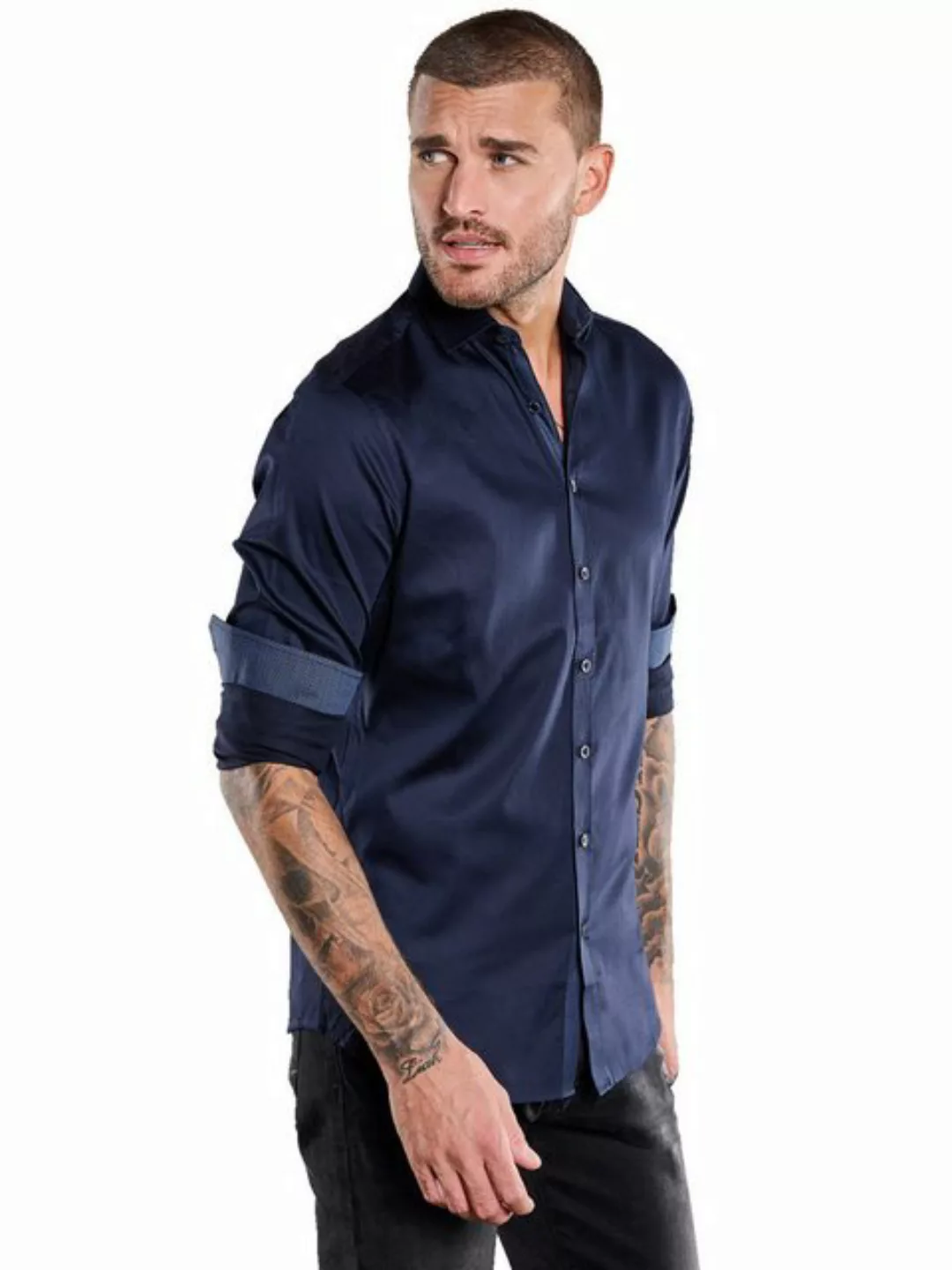 emilio adani Businesshemd Langarm-Hemd "My Favorite günstig online kaufen