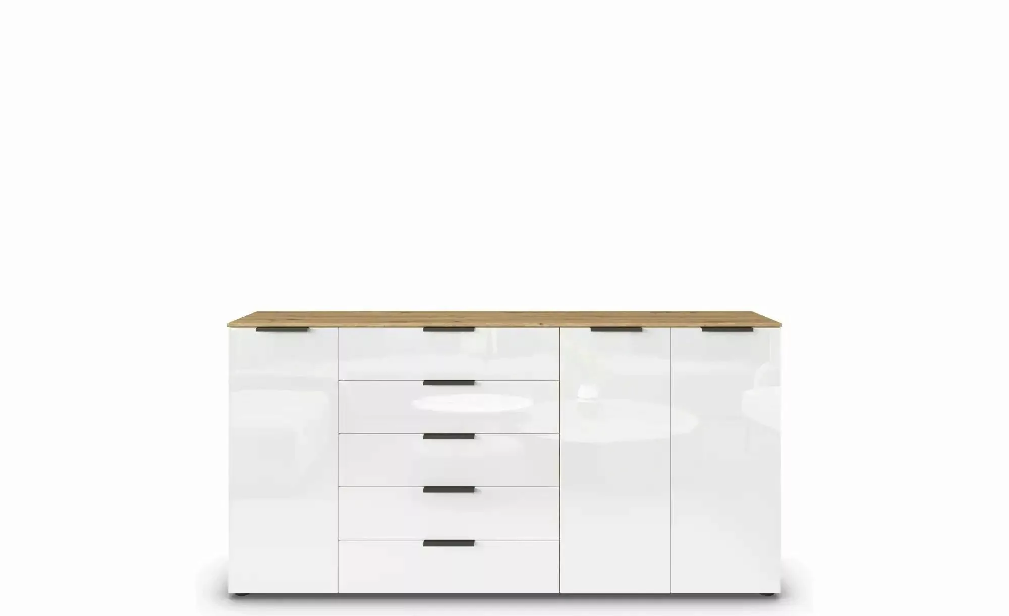 Sideboard   ¦ holzfarben ¦ Maße (cm): B: 199 H: 100 Kommoden & Sideboards > günstig online kaufen