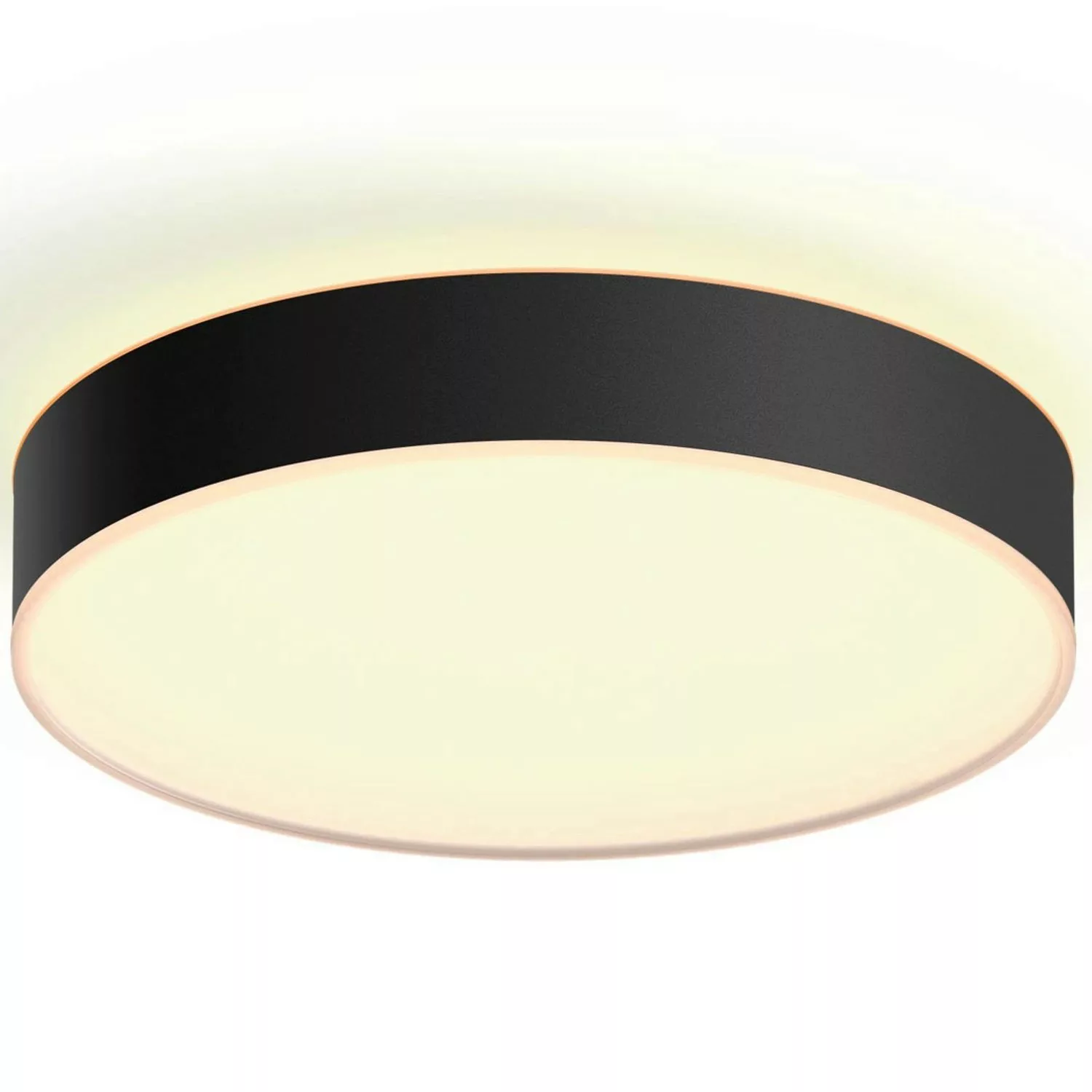 Philips Hue Enrave LED-Deckenlampe 38,1cm schwarz günstig online kaufen