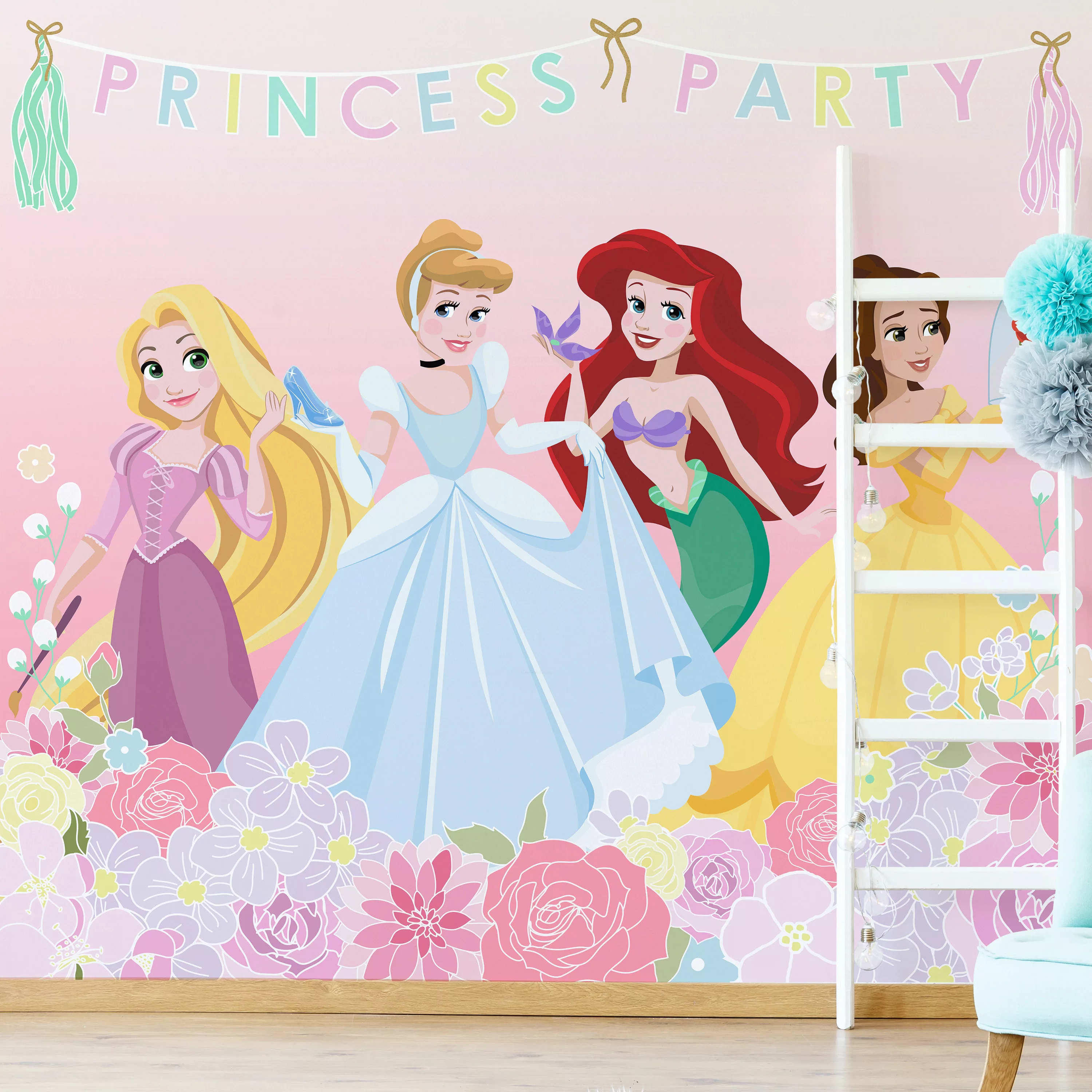 Disney Fototapete »Prinzessinnen Party« günstig online kaufen