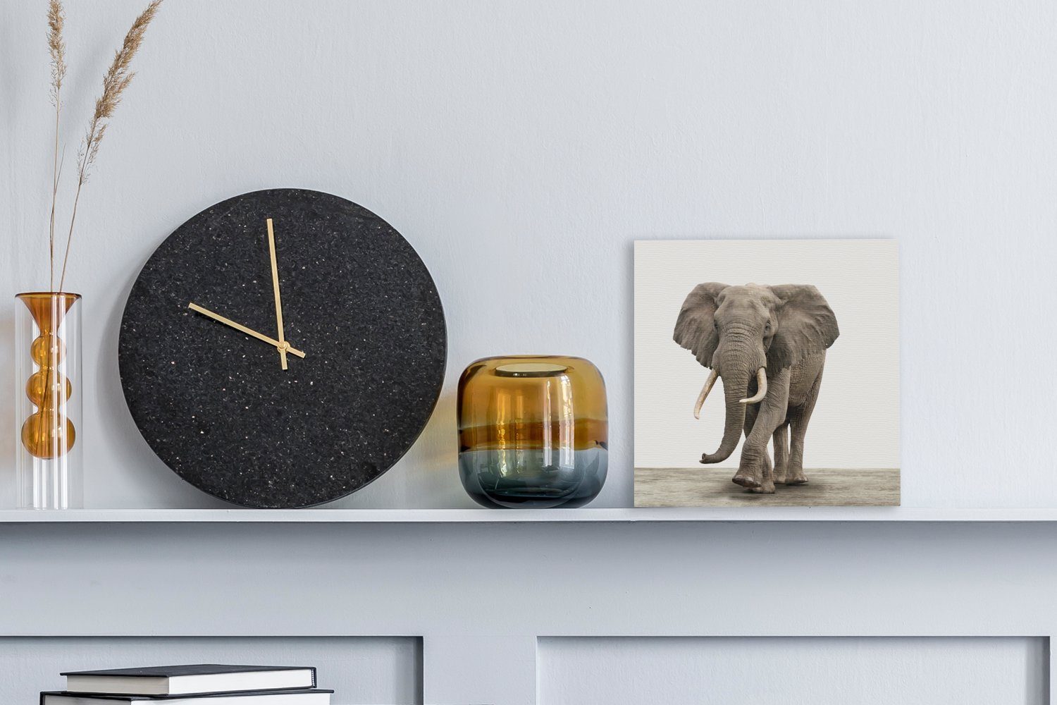 OneMillionCanvasses® Leinwandbild Elefant - Kinder - günstig online kaufen