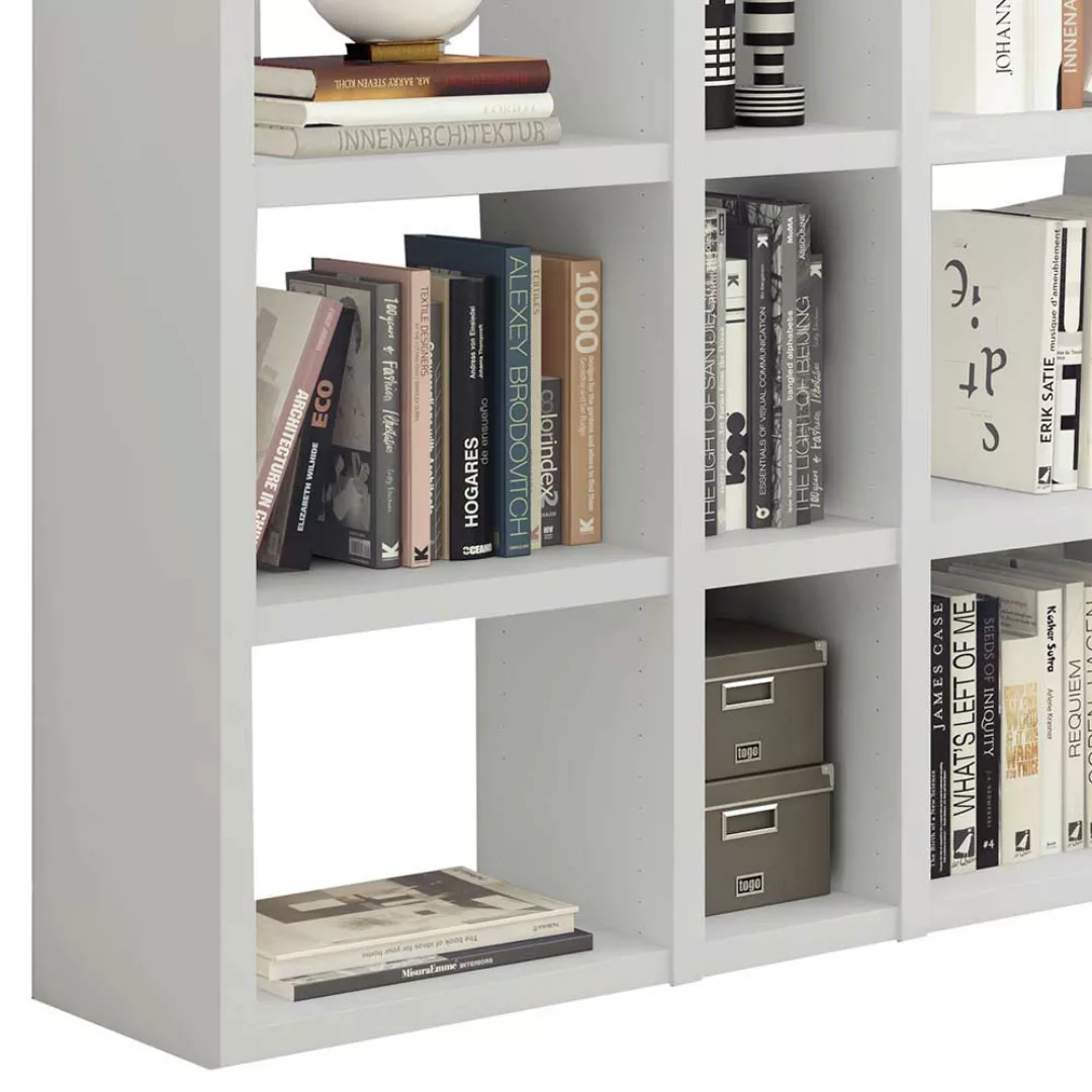 Bücherschrank ohne Rückwand Made in Germany 222 cm hoch günstig online kaufen