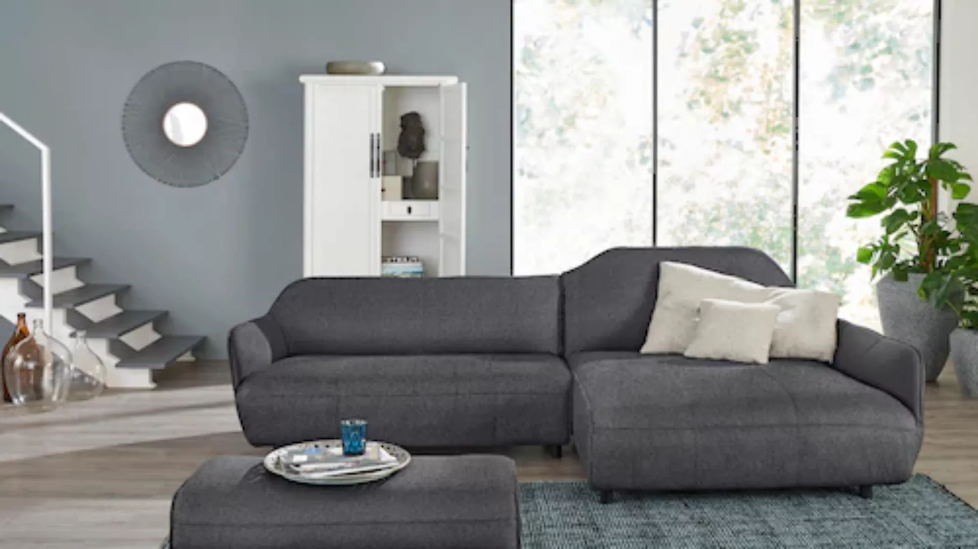 hülsta sofa Ecksofa »hs.480«, in 2 Bezugsqualitäten günstig online kaufen