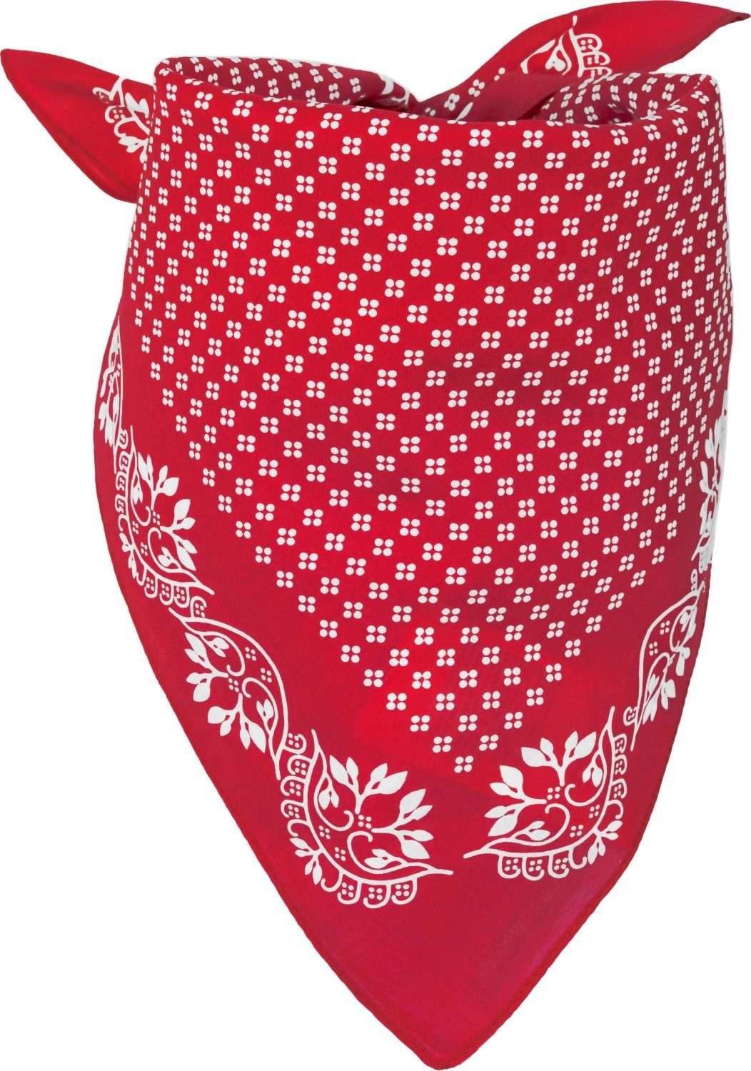 styleBREAKER Bandana Baumwolle Dreieckstuch mit Blümchen günstig online kaufen