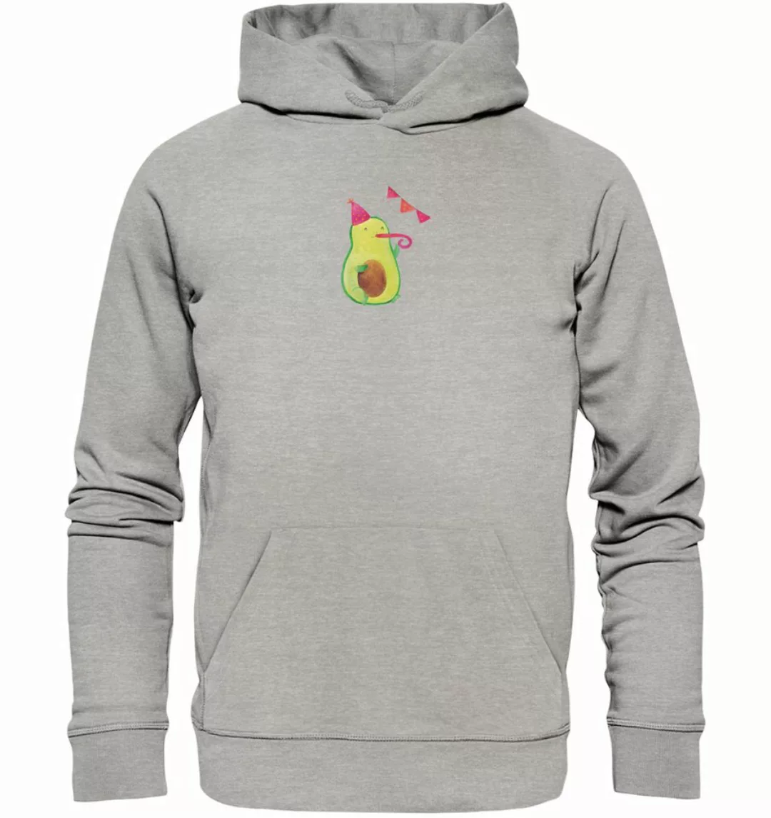 Mr. & Mrs. Panda Hoodie Avocado Party Zeit Größe M - Heather Grey - Geschen günstig online kaufen