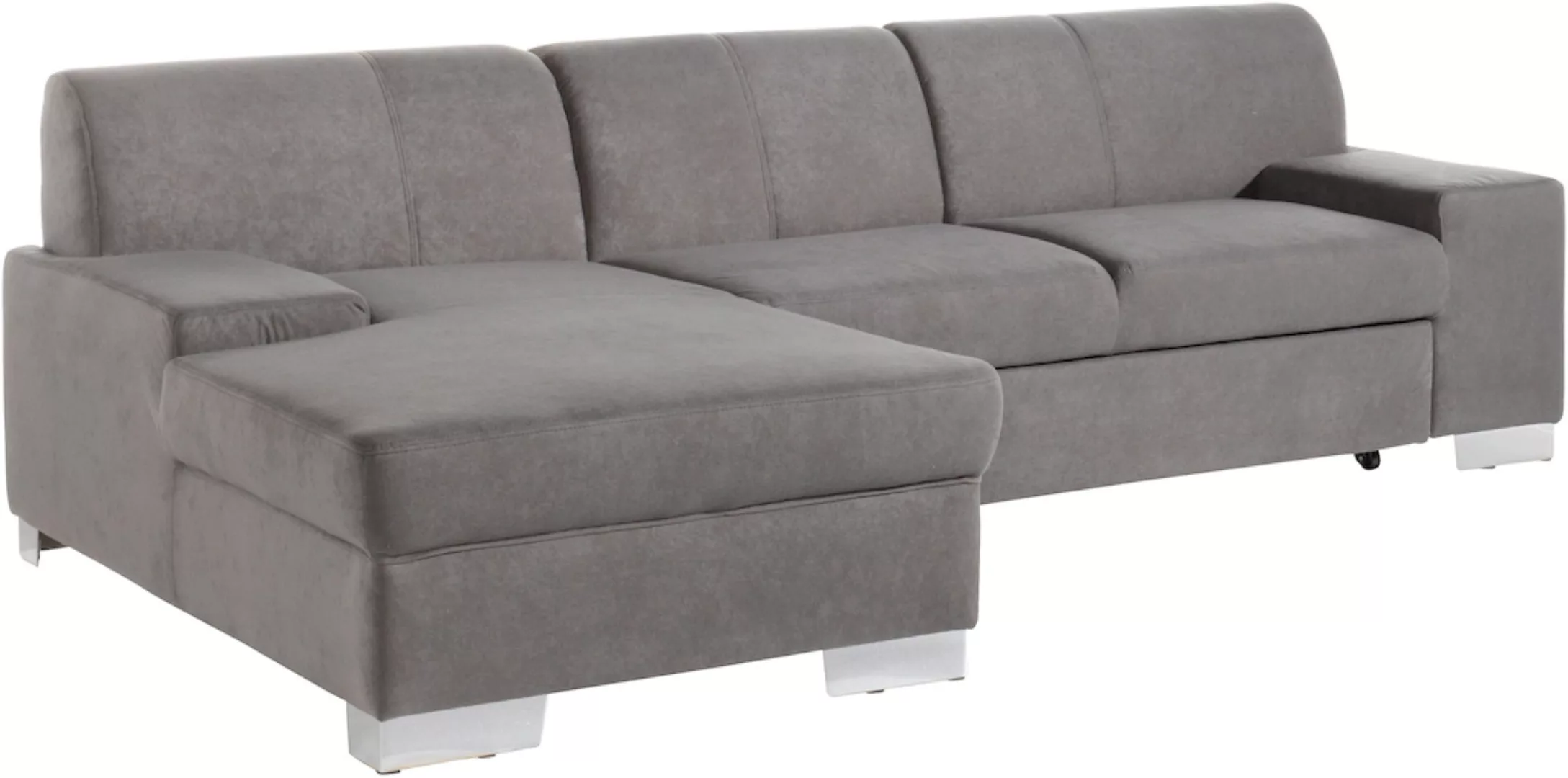 DOMO collection Ecksofa "Star L-Form", wahlweise mit Bettfunktion günstig online kaufen