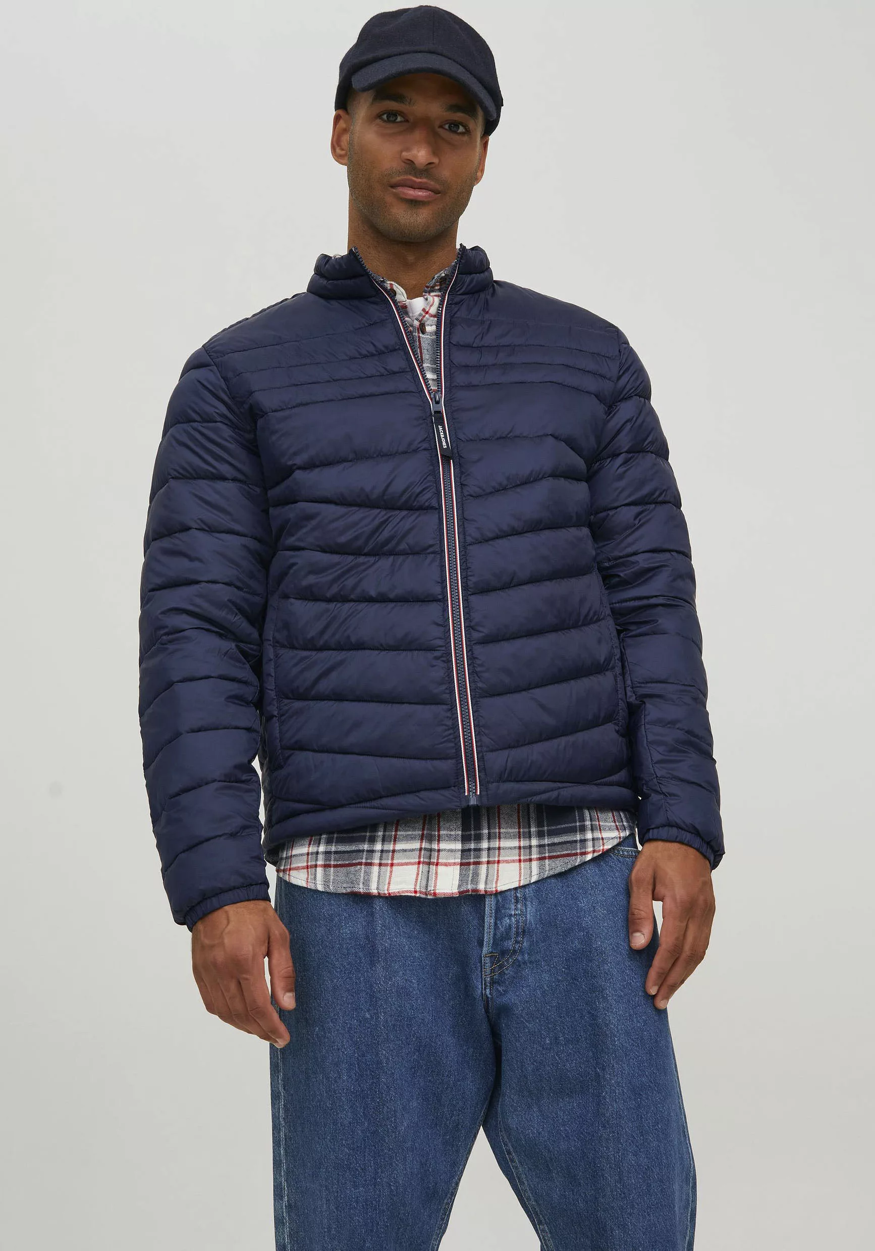 Jack & Jones Steppjacke "HERO PUFFER COLLAR", ohne Kapuze günstig online kaufen