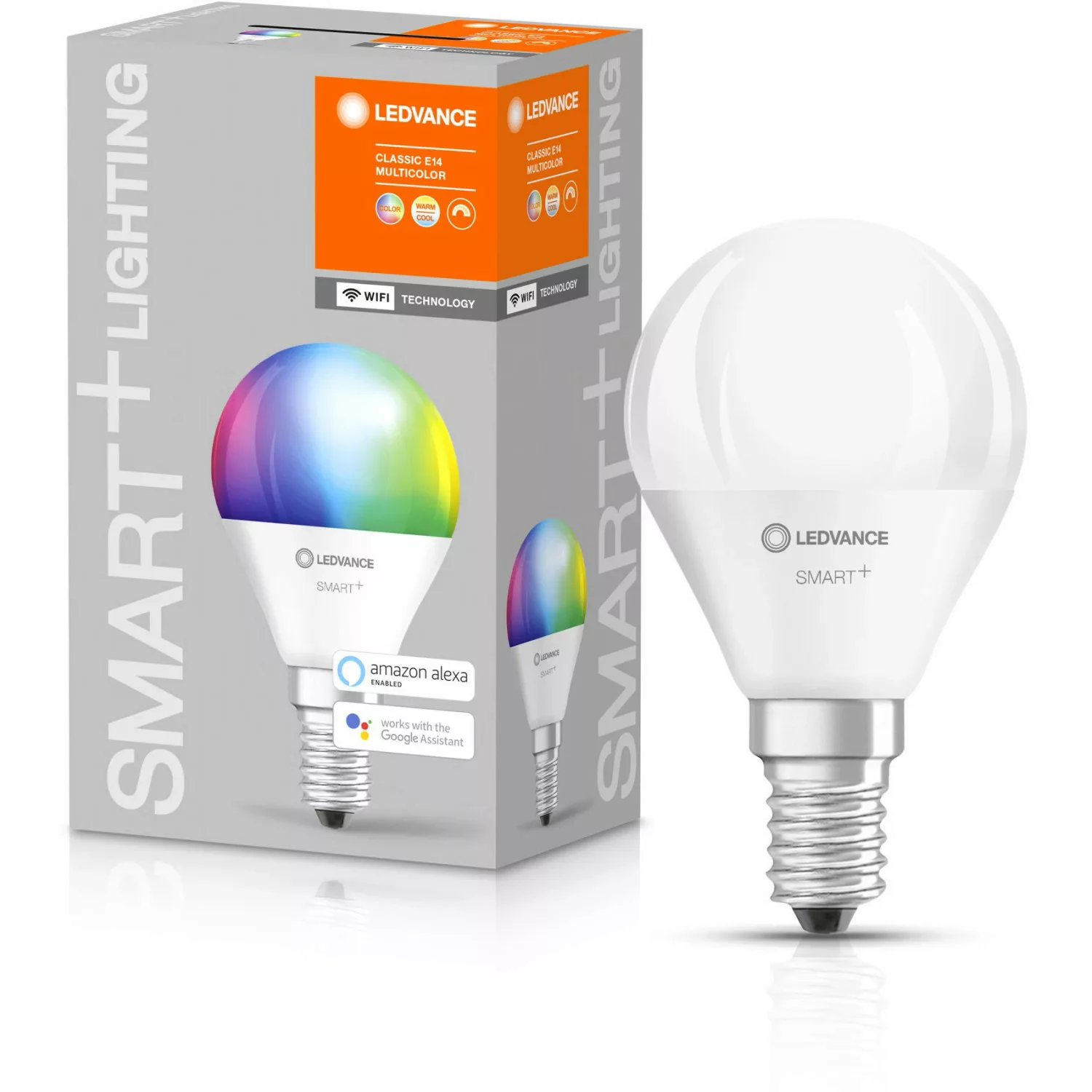 LEDVANCE SMART+ WiFi E14 5W Tropfen RGBW günstig online kaufen