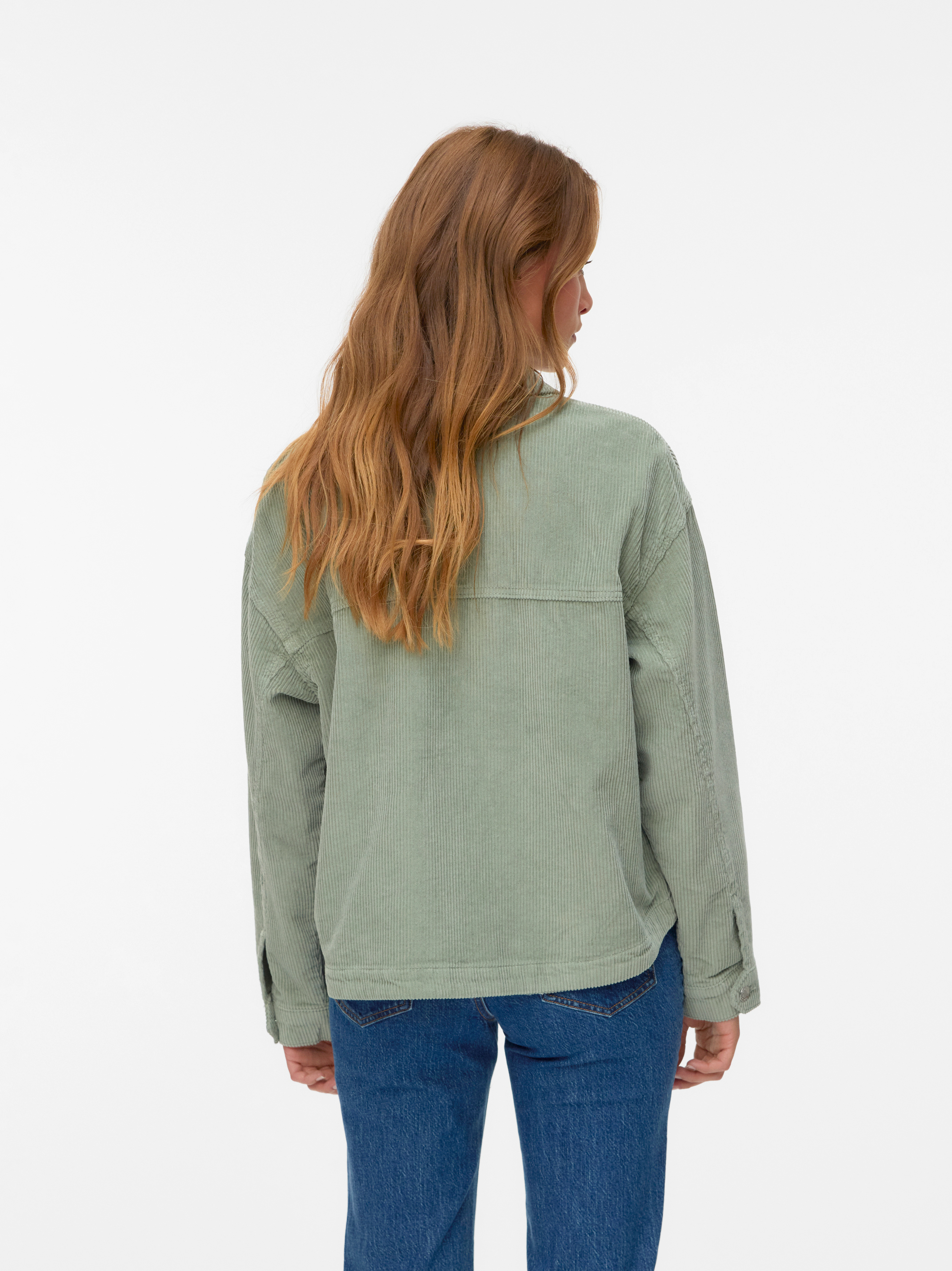 Vero Moda Cordjacke "VMJAMIE LS CORDUROY SHACKET MIX NOOS" günstig online kaufen