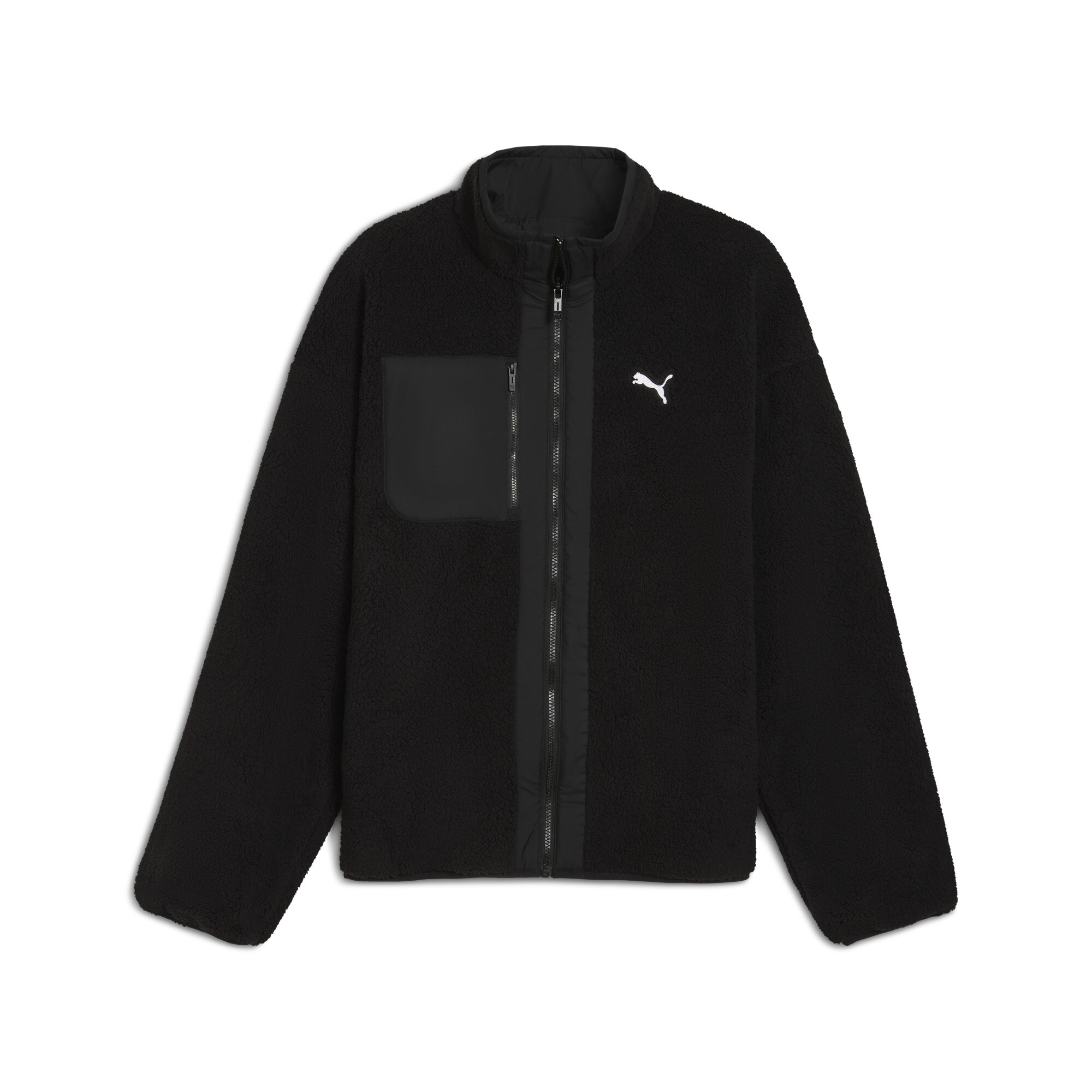 PUMA Winterjacke "REVERSIBLE HYBRID SHERPA JACKET", mit Kapuze günstig online kaufen