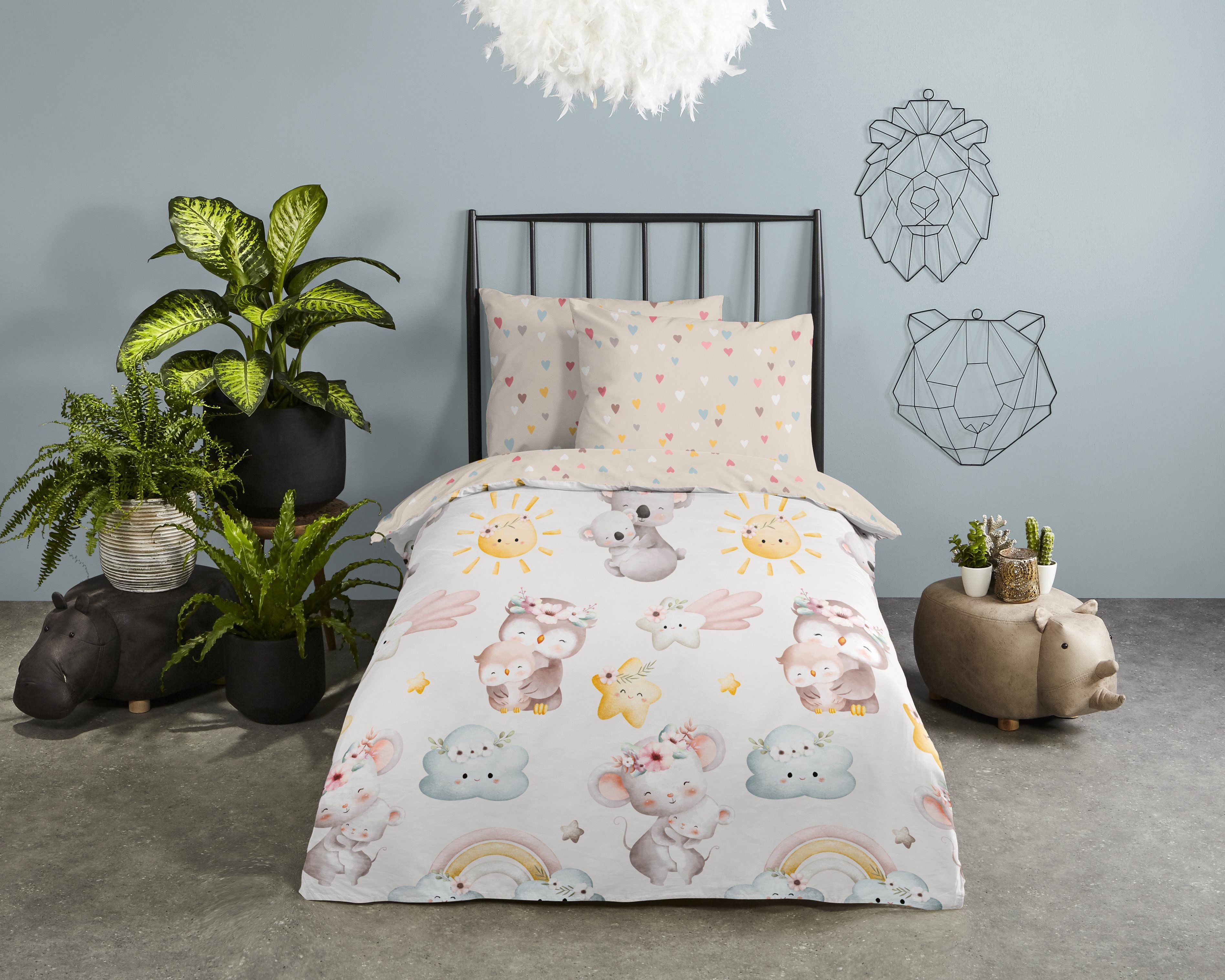 good morning Babybettwäsche Hugss, Renforcé, 2 günstig online kaufen