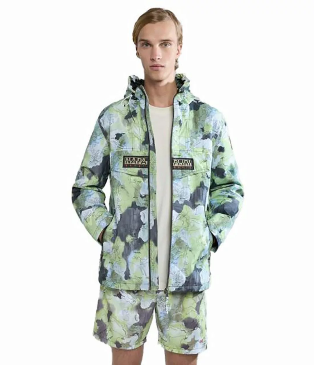 Napapijri Anorak Rainforest Open Summer Print L günstig online kaufen