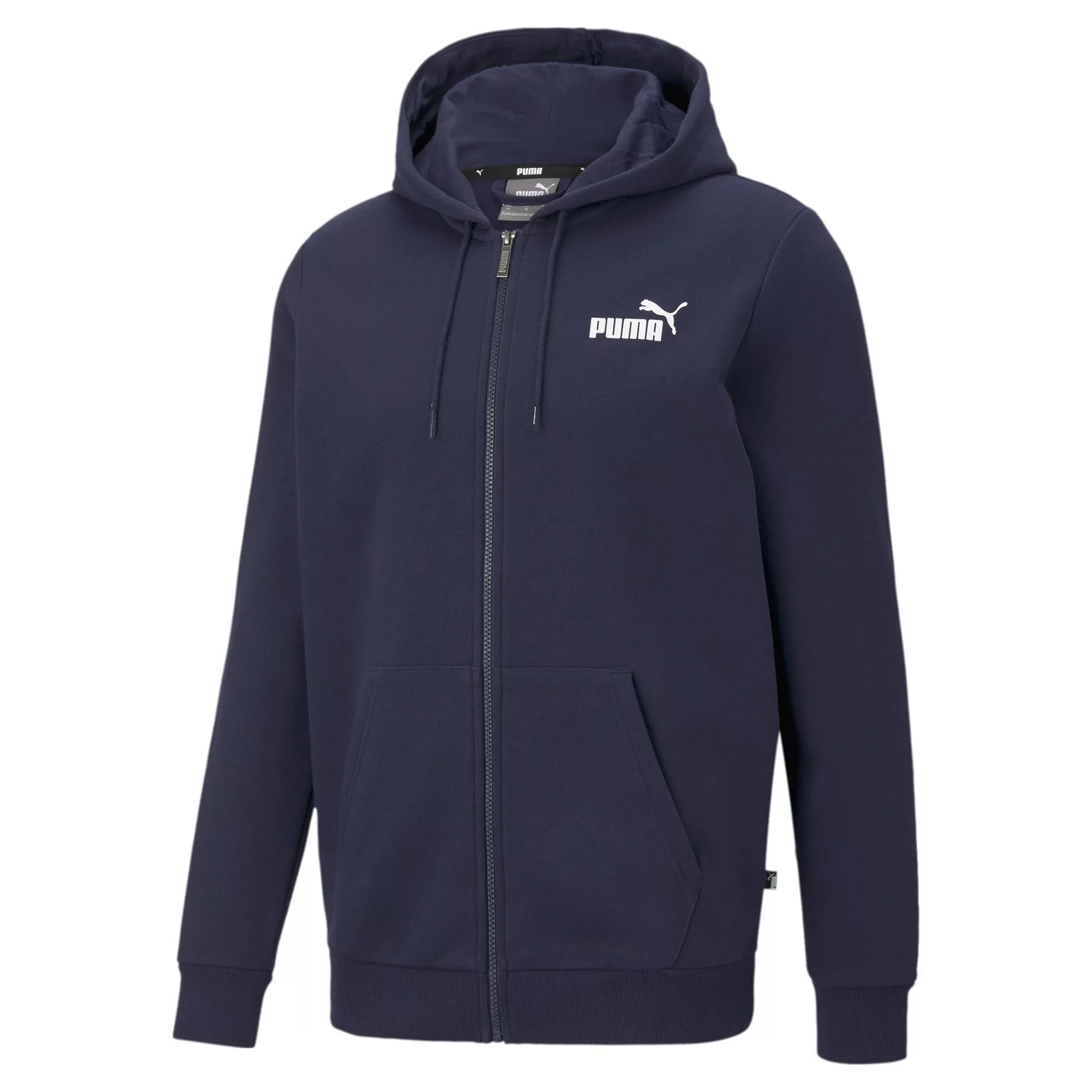 PUMA Sweatjacke "Essentials Logo Kapuzenjacke Herren" günstig online kaufen