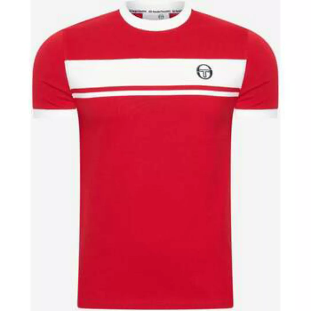 Sergio Tacchini  T-Shirts & Poloshirts Master-T-Shirt – rot weiß günstig online kaufen