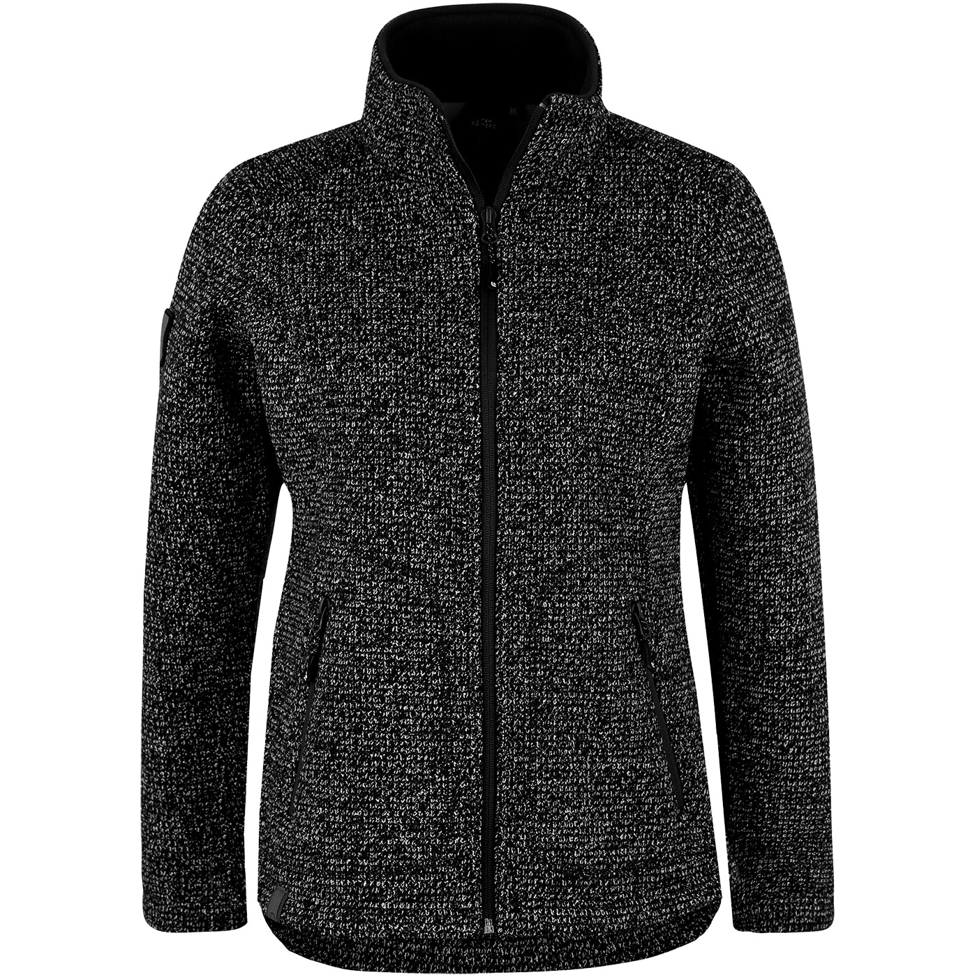 DEPROC Active Strickfleecejacke "KITTOBE LAKE WOMEN", Kontrastreissverschlu günstig online kaufen