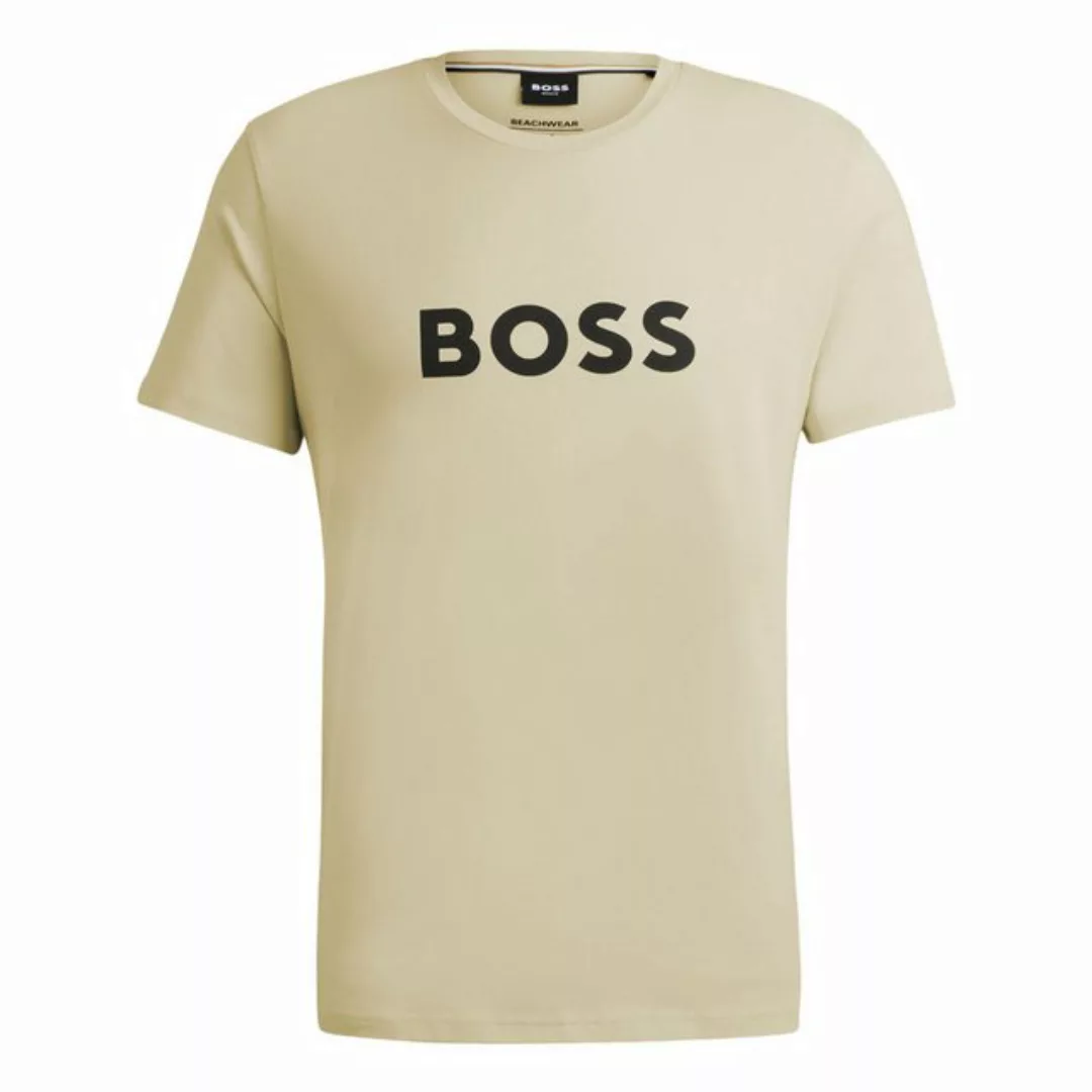 BOSS T-Shirt T-Shirt RN mit großem Markenprint auf der Brust günstig online kaufen