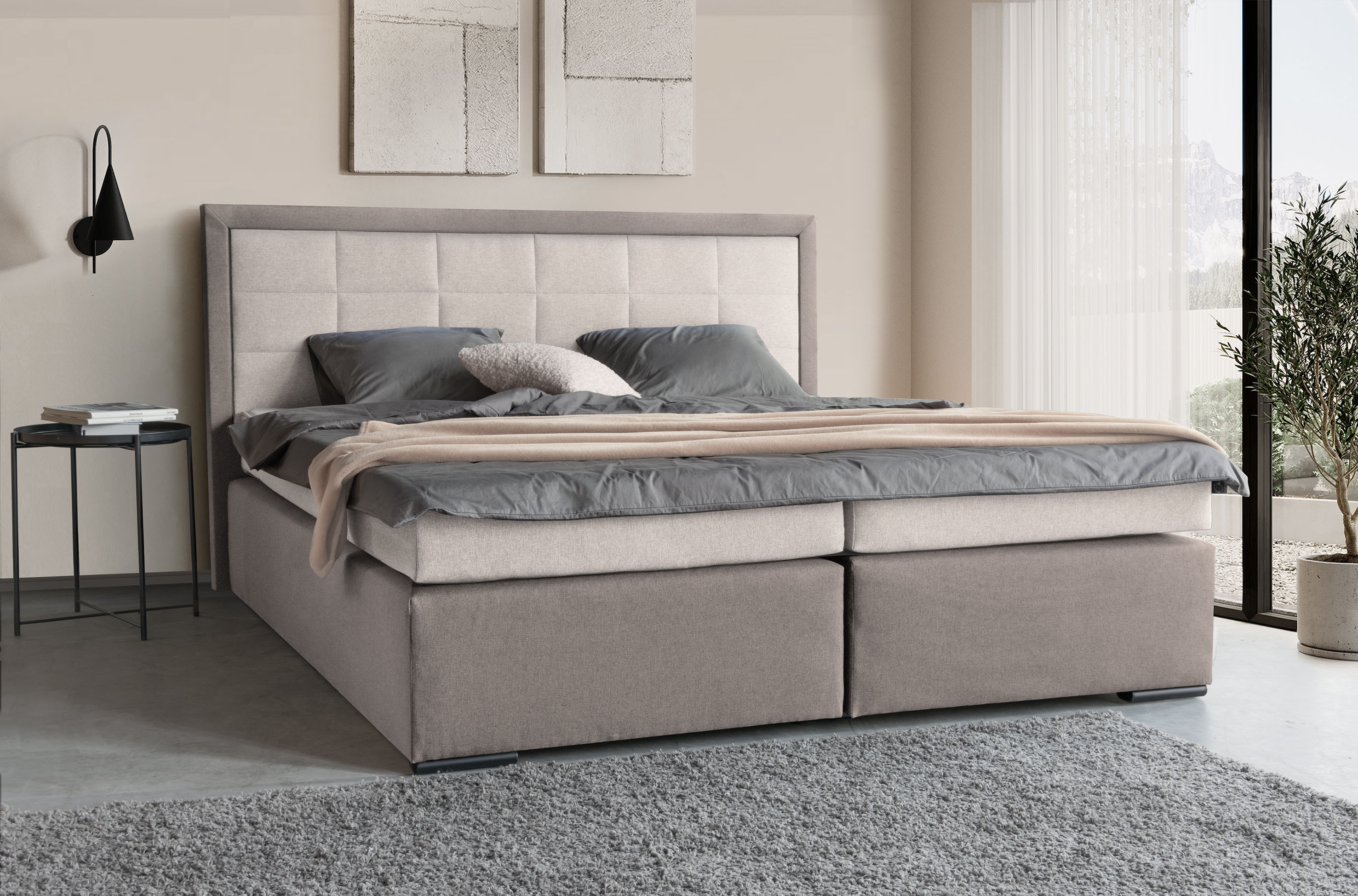 COLLECTION AB Boxspringbett »30 Jahre Jubiläums-Modell Athena«, in H2,H3 & günstig online kaufen
