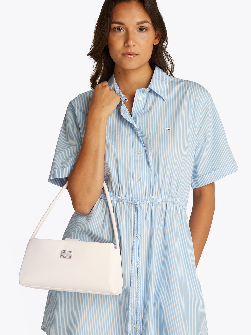 Tommy Jeans Umhängetasche "TJW AMERICAN COOL SHOULDER BAG", Damen Clutch, H günstig online kaufen