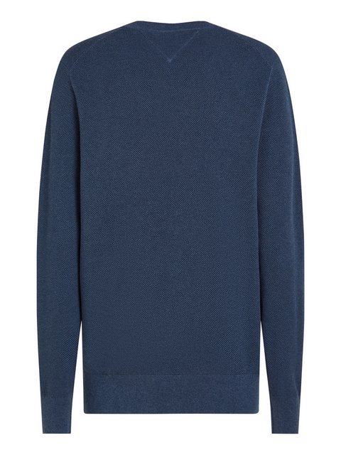 Tommy Hilfiger Rundhalspullover ESSENTIAL STRUCTURE CREW NECK mit feiner St günstig online kaufen