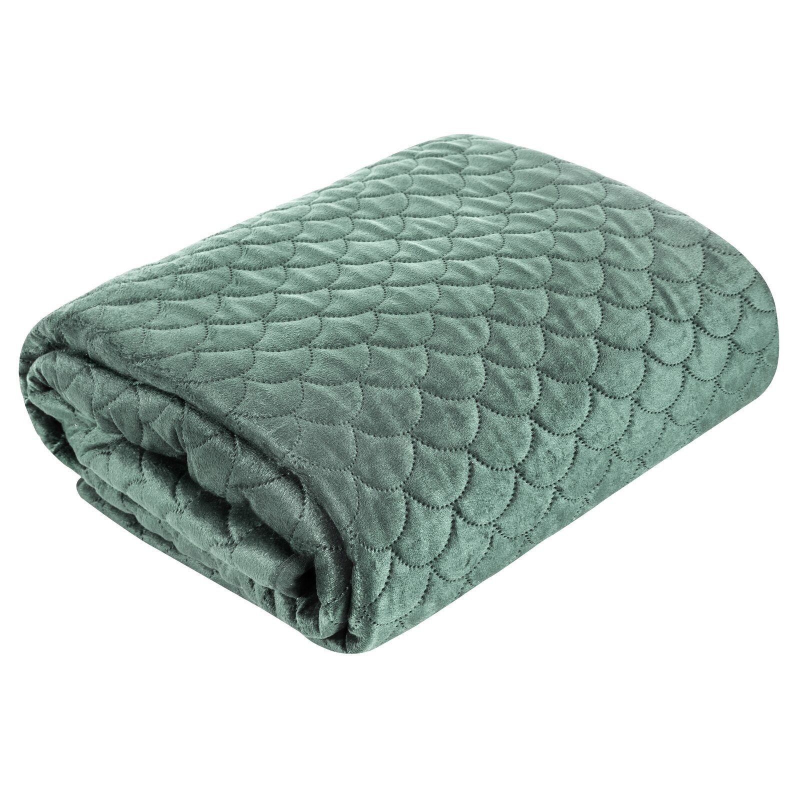 Eurofirany Bettüberwurf ARIEL, Velvet Decke Velours günstig online kaufen