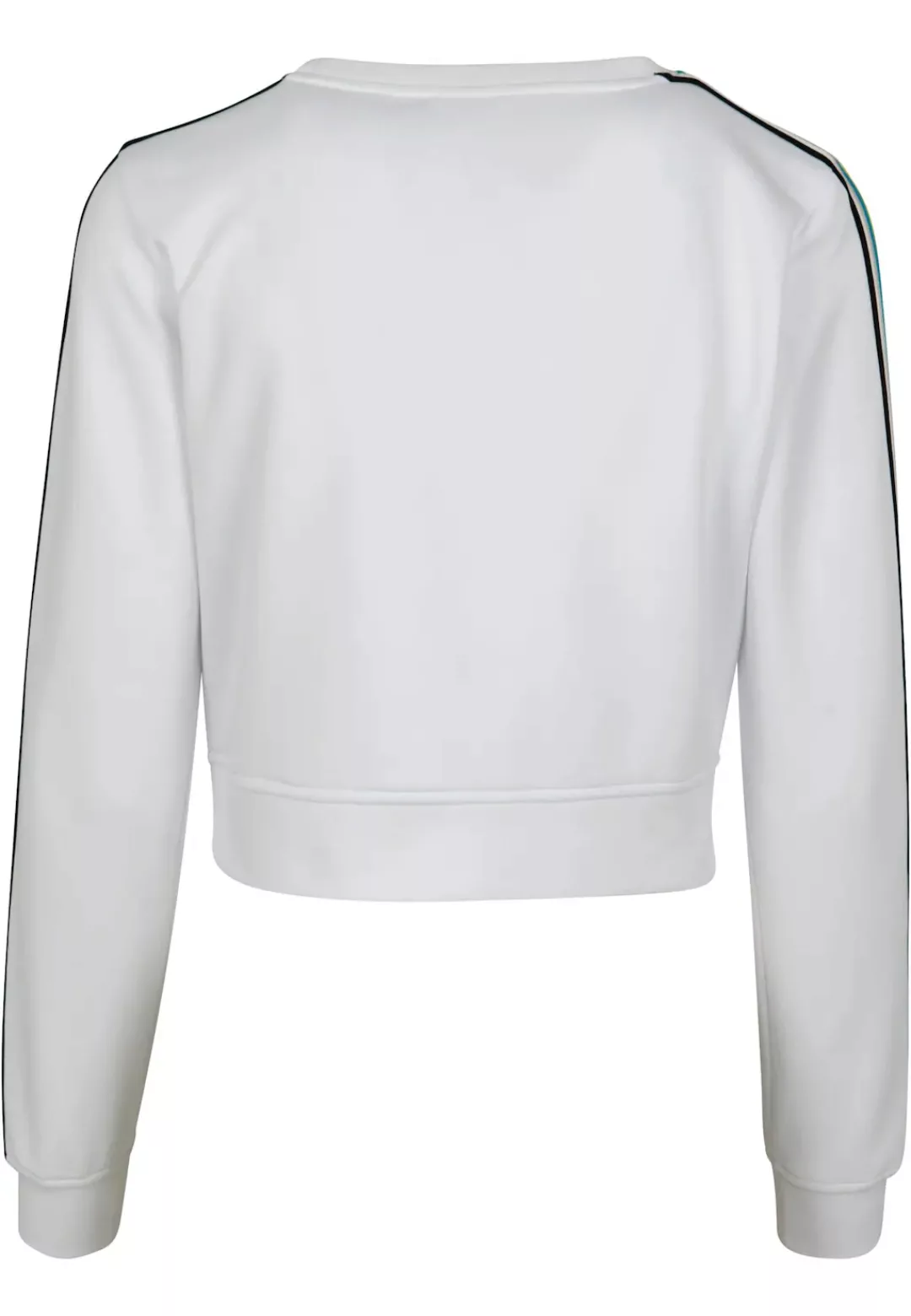 URBAN CLASSICS Sweatshirt "Urban Classics Damen Ladies Multicolor Taped Sle günstig online kaufen