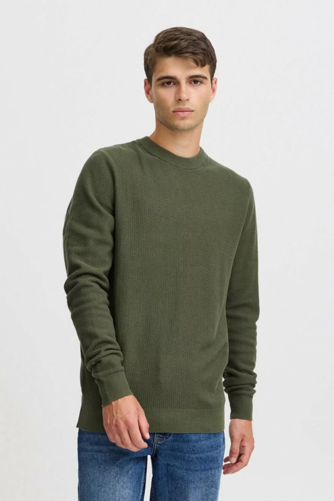 Casual Friday Strickpullover CFKARL 0160 structured crew neck knit modische günstig online kaufen