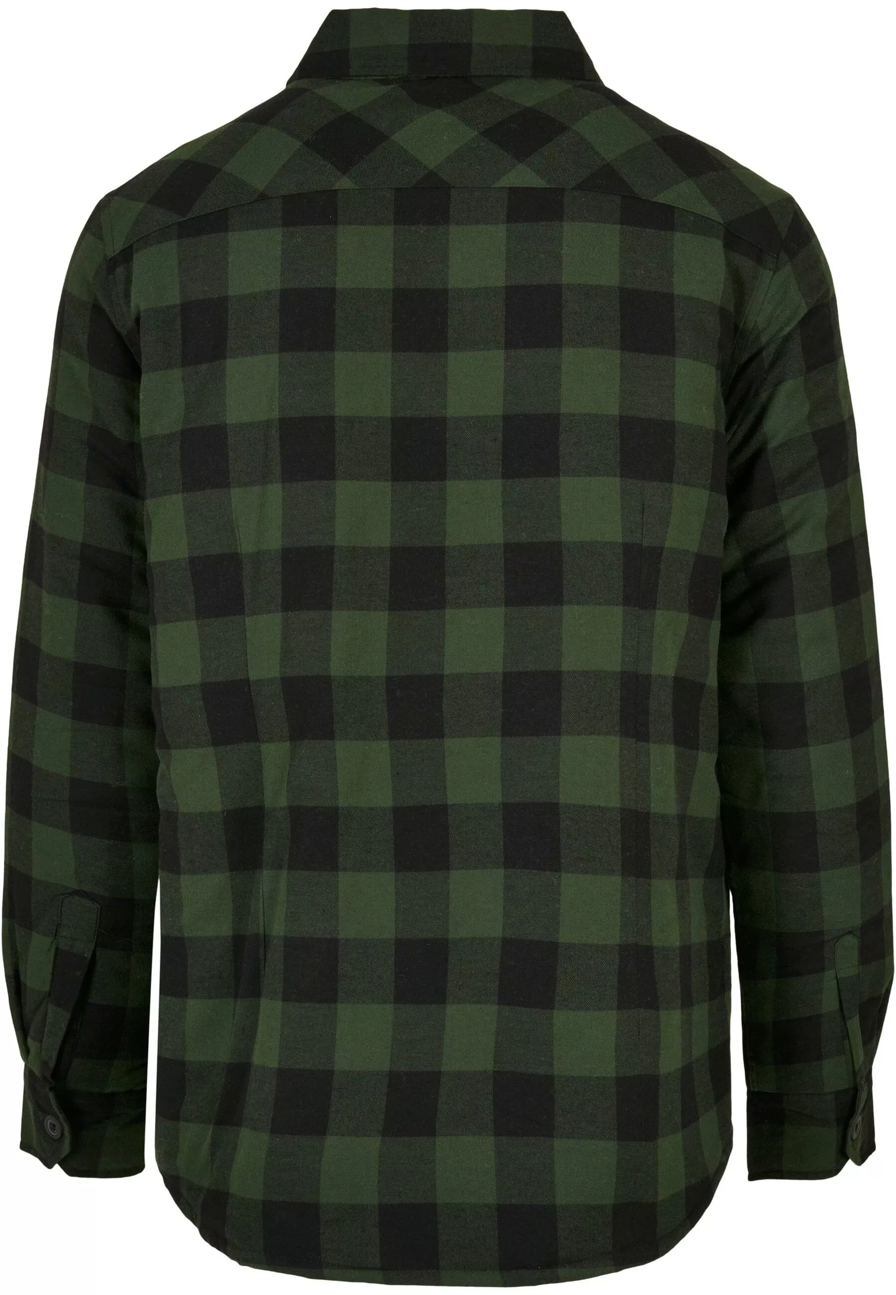 URBAN CLASSICS Langarmhemd "Herren Padded Check Flannel Shirt", (1 tlg.) günstig online kaufen