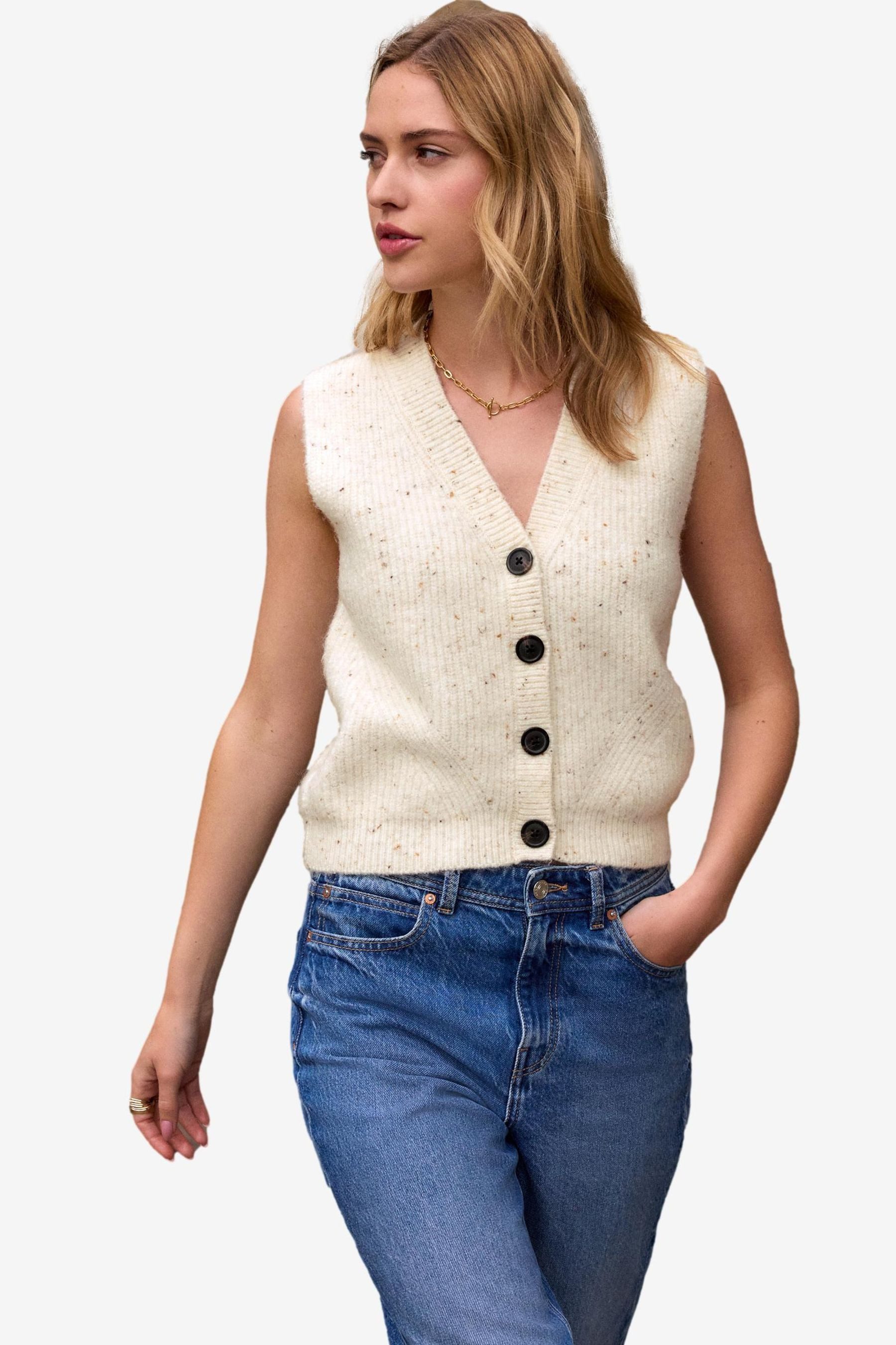 Next Strickweste Tanktop aus Strick mit günstig online kaufen