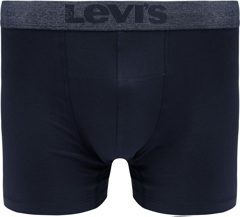 Levi's Brief Boxershorts 2-Pack Navy Melange - Größe S günstig online kaufen