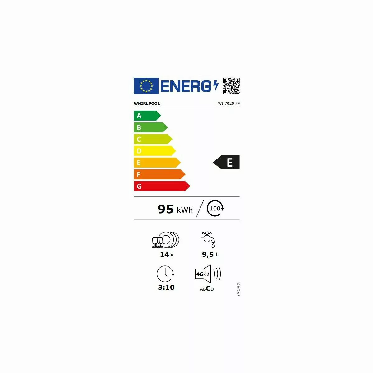 Geschirrspüler Whirlpool Corporation Wi7020pf Silberfarben 60 Cm günstig online kaufen