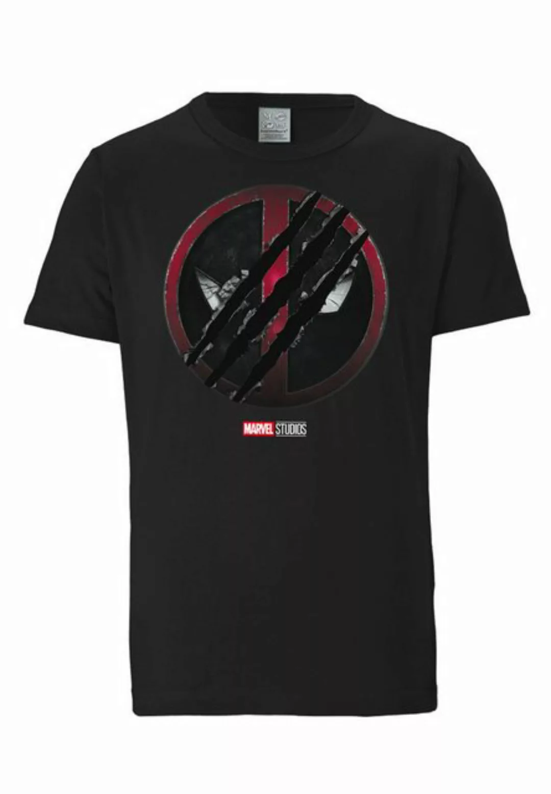 LOGOSHIRT T-Shirt Marvel - Deadpool & Wolverine mit coolem Frontprint günstig online kaufen