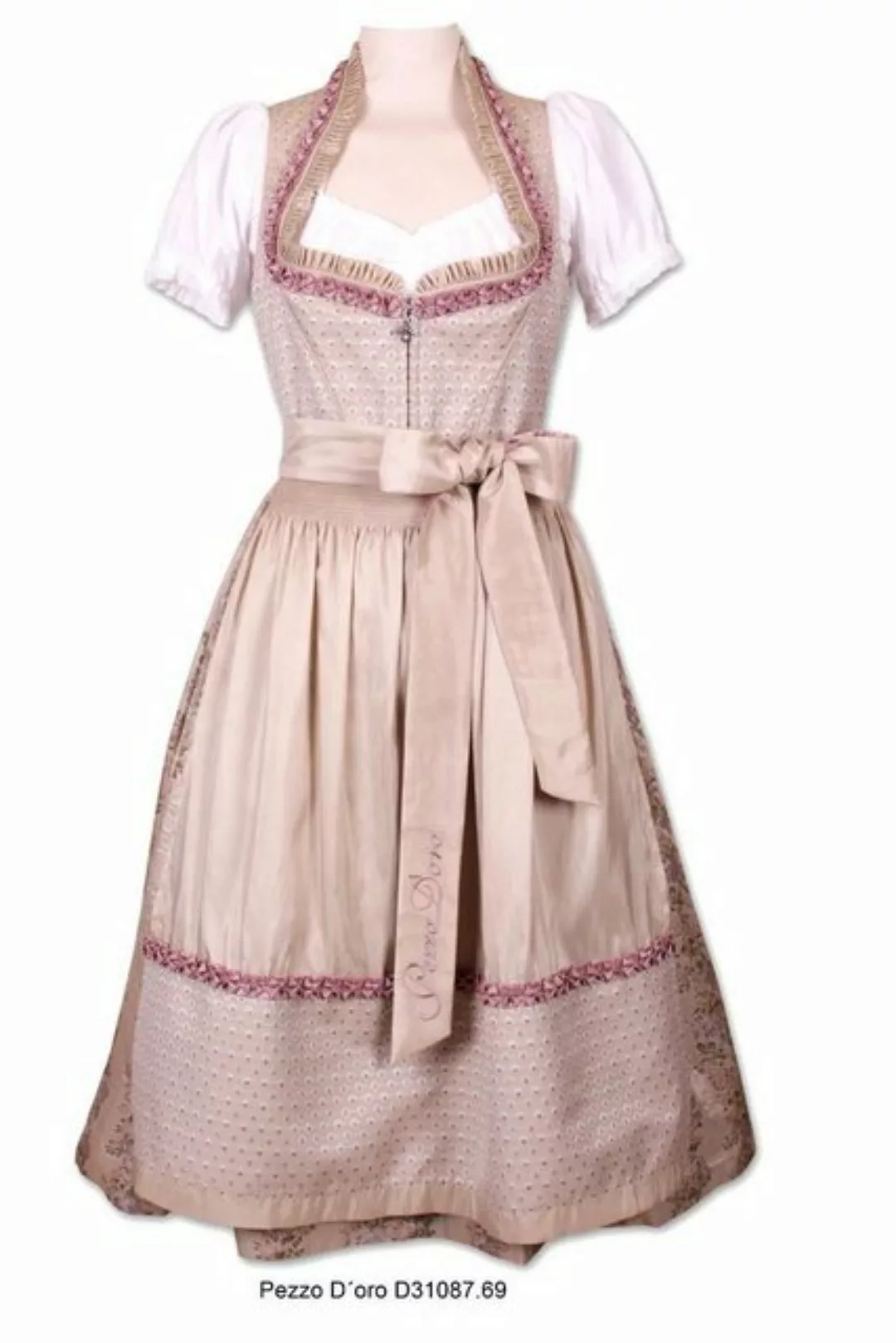 Pezzo D'oro Dirndl Pezzo D'oro Damen Designer Dirndl Stehkragendirndl Farbe günstig online kaufen