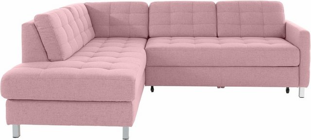 sit&more Ecksofa "Picasso L-Form", wahlweise mit Bettfunktion und Bettkaste günstig online kaufen