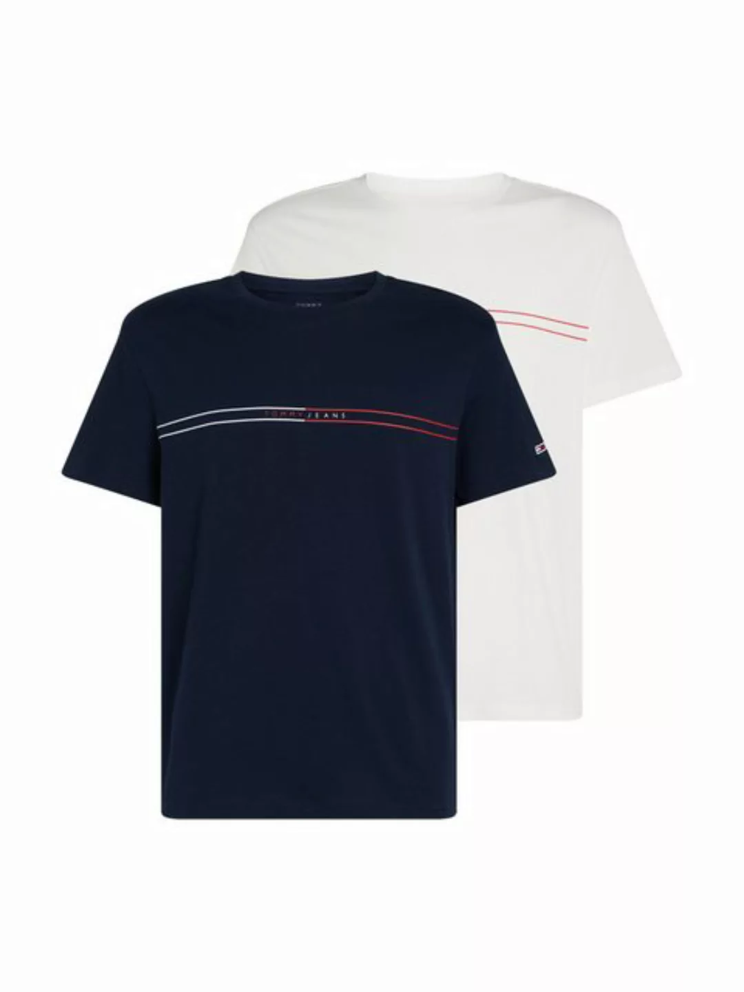 Tommy Jeans T-Shirt TJM SLM ENTRY GRPHC T EXT 2 PCK (Packung, 2-tlg., 2er) günstig online kaufen