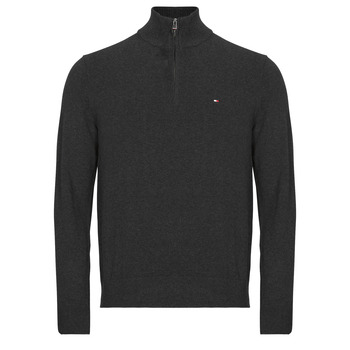 Tommy Hilfiger Half Zip Pullover Anthrazit - Größe XL günstig online kaufen