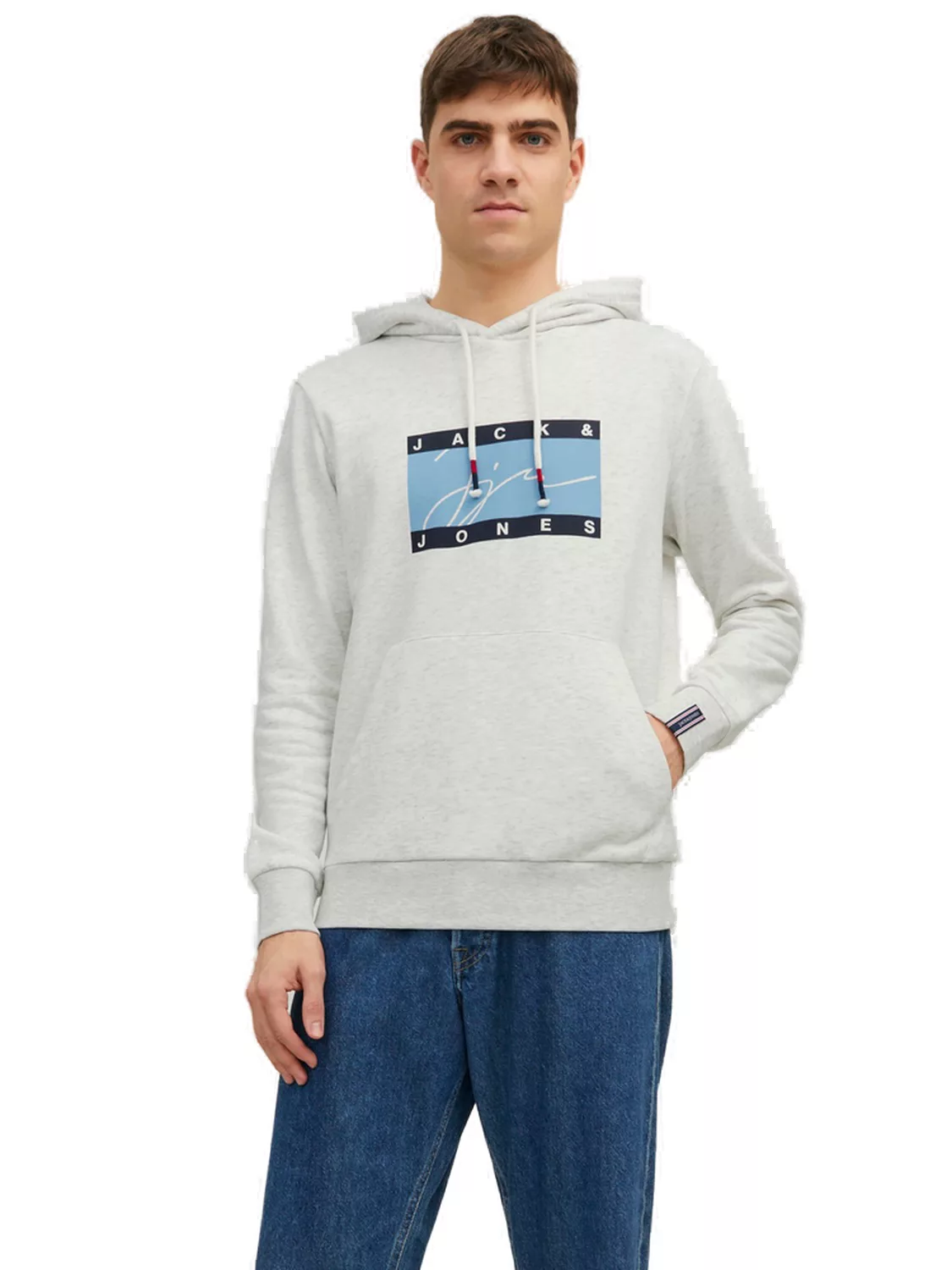 Jack & Jones Herren Hoodie Kapuzenpullover JORJOSH - Regular Fit günstig online kaufen