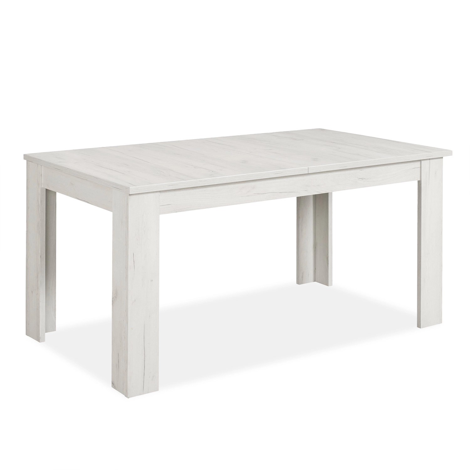 Homestyle4u Esstisch Weiß 90x160 cm günstig online kaufen