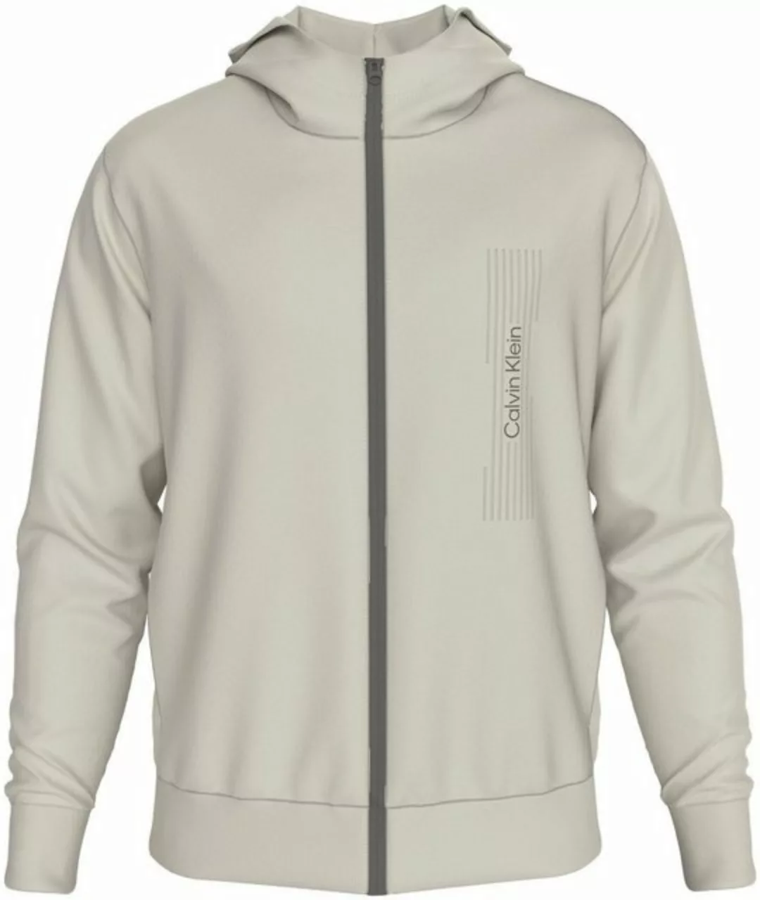 Calvin Klein Sweatshirt HORIZONTAL LOGO ZIP THRU HOODIE mit Logoschriftzug günstig online kaufen