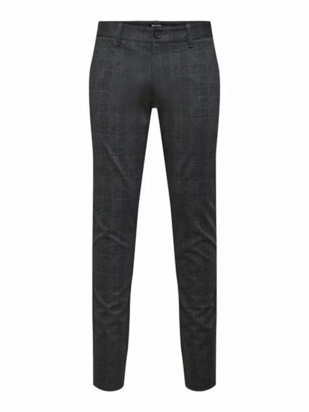 Only & Sons Herren Chino Hose ONSMARK SLIM CHECK 9887 - Slim Fit günstig online kaufen