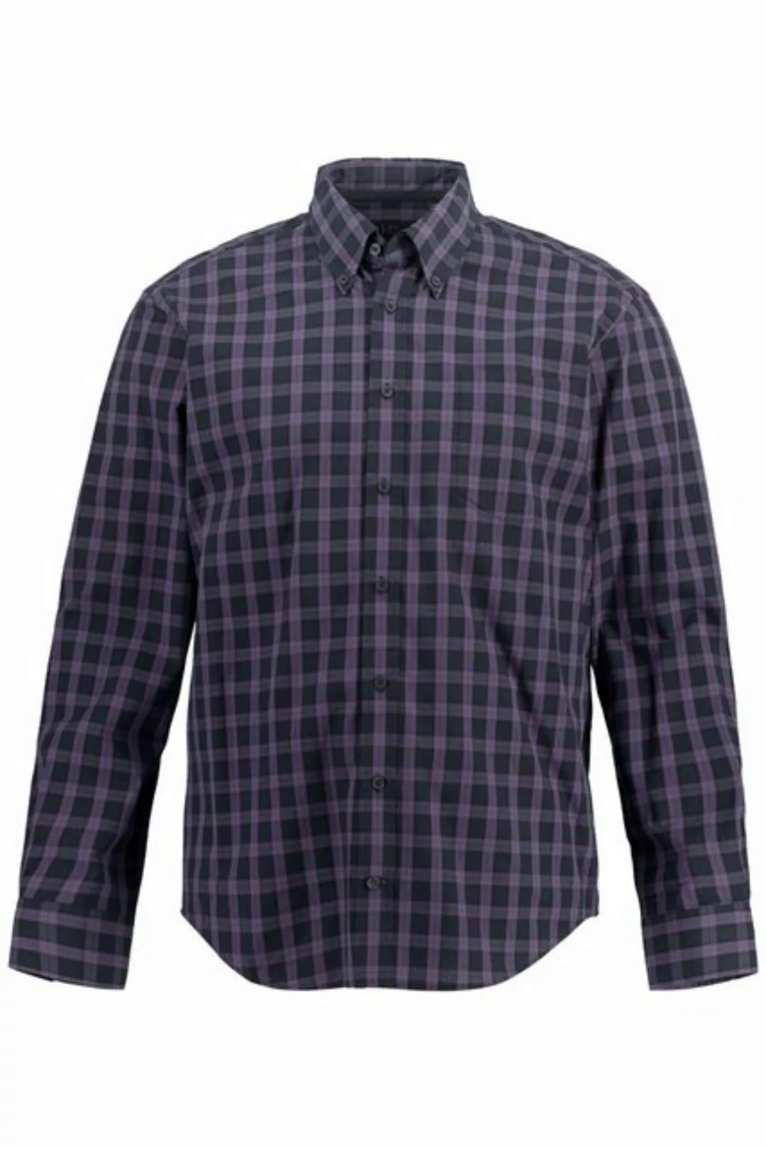 JP1880 Businesshemd Karohemd Langarm Buttondown-Kragen Modern Fit günstig online kaufen