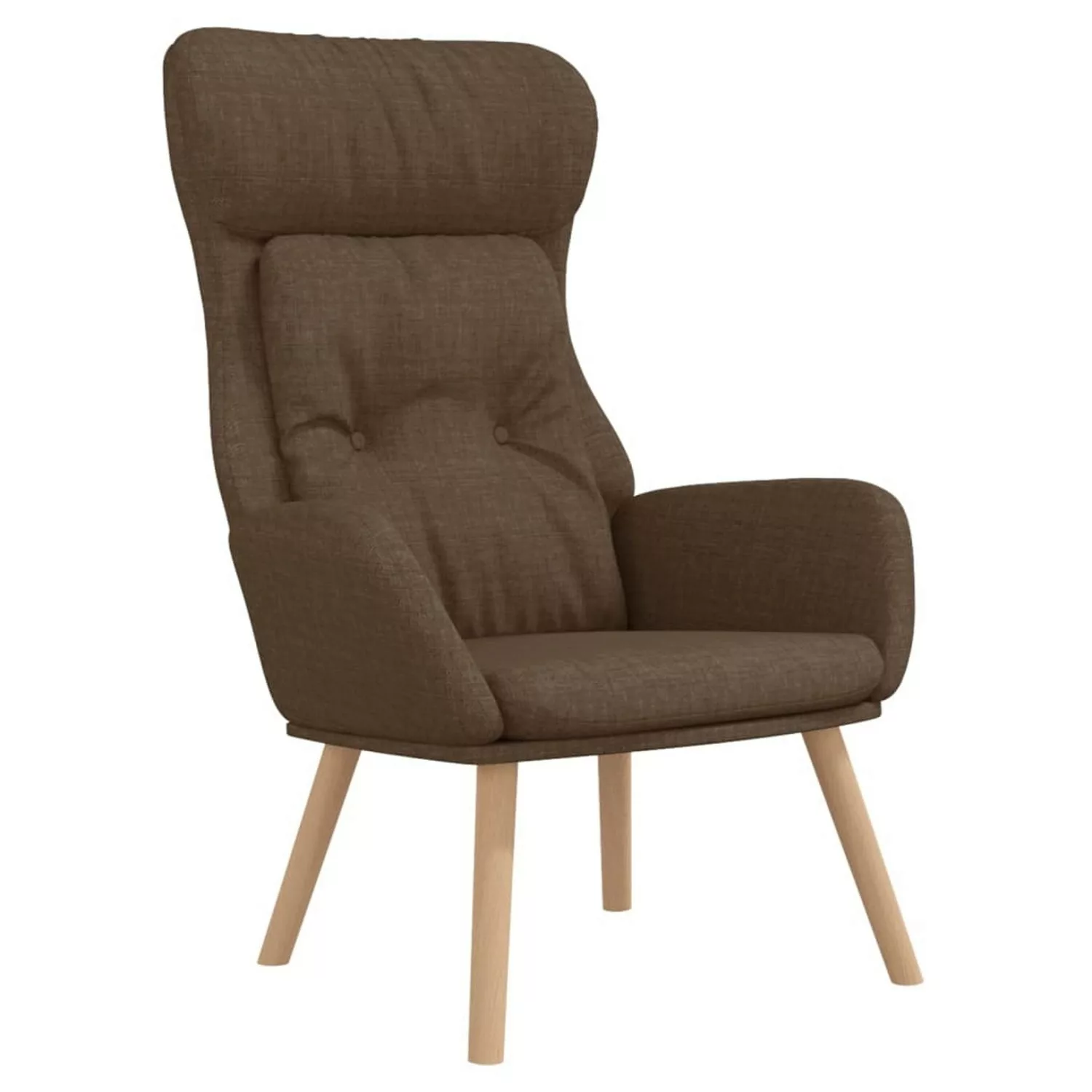 vidaXL Relaxsessel Braun Stoff Modell 49 günstig online kaufen