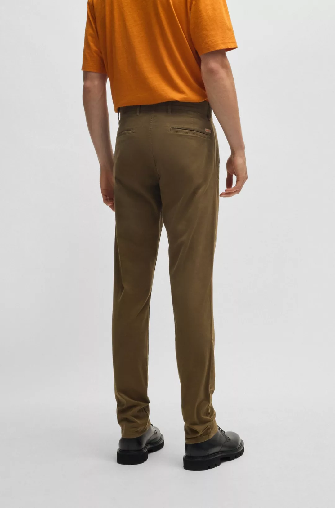 BOSS ORANGE Chinohose "Chino slim", mit Gesäßtaschen günstig online kaufen