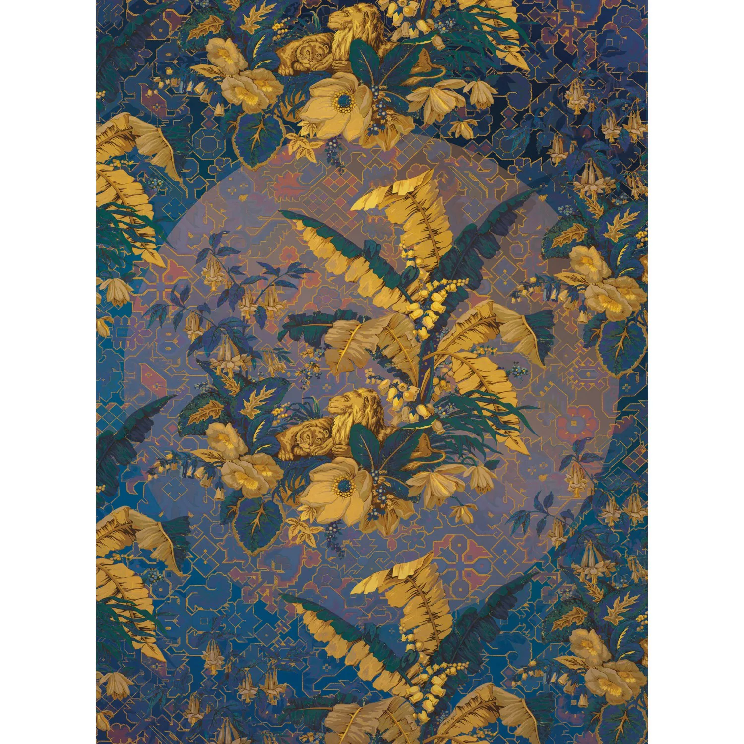 KOMAR Vlies Fototapete - Orient Bleu - Größe 200 x 270 cm mehrfarbig günstig online kaufen