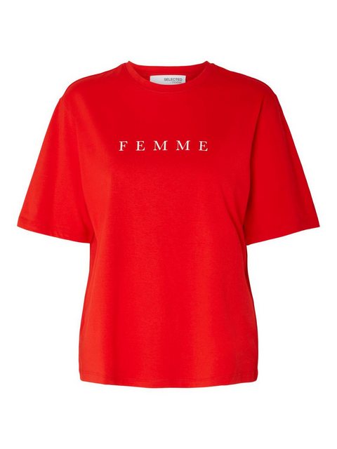 SELECTED FEMME T-Shirt SLFVILJA SS PRINTED TEE W NOOS günstig online kaufen