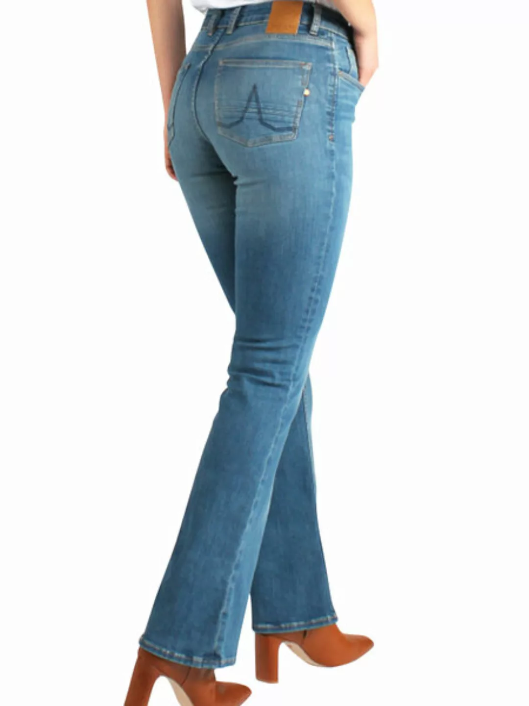Kuyichi Damen Bootcut Jeans Amy Bio-baumwollee günstig online kaufen