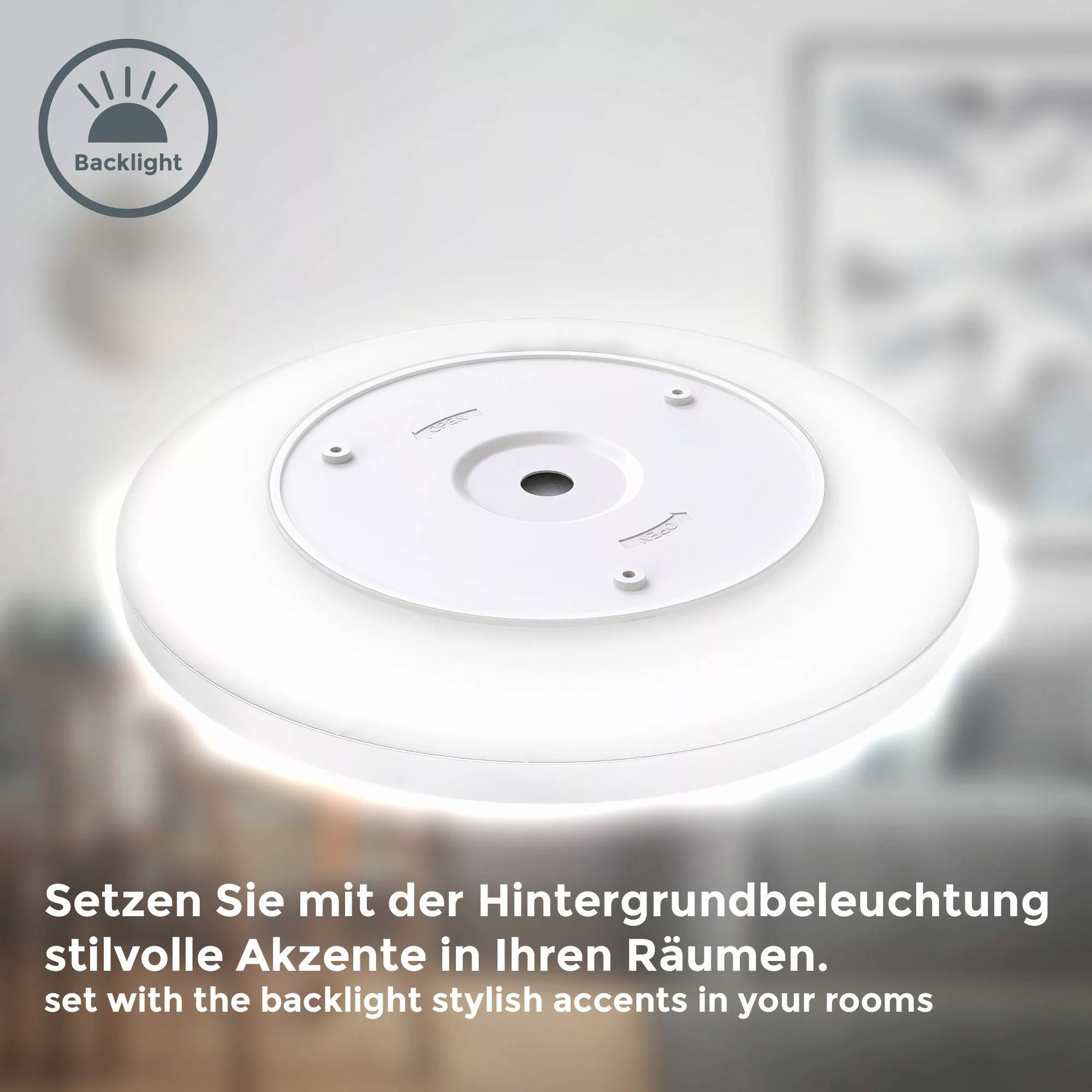 B.K.Licht Deckenleuchte ultra flaches LED Panel günstig online kaufen